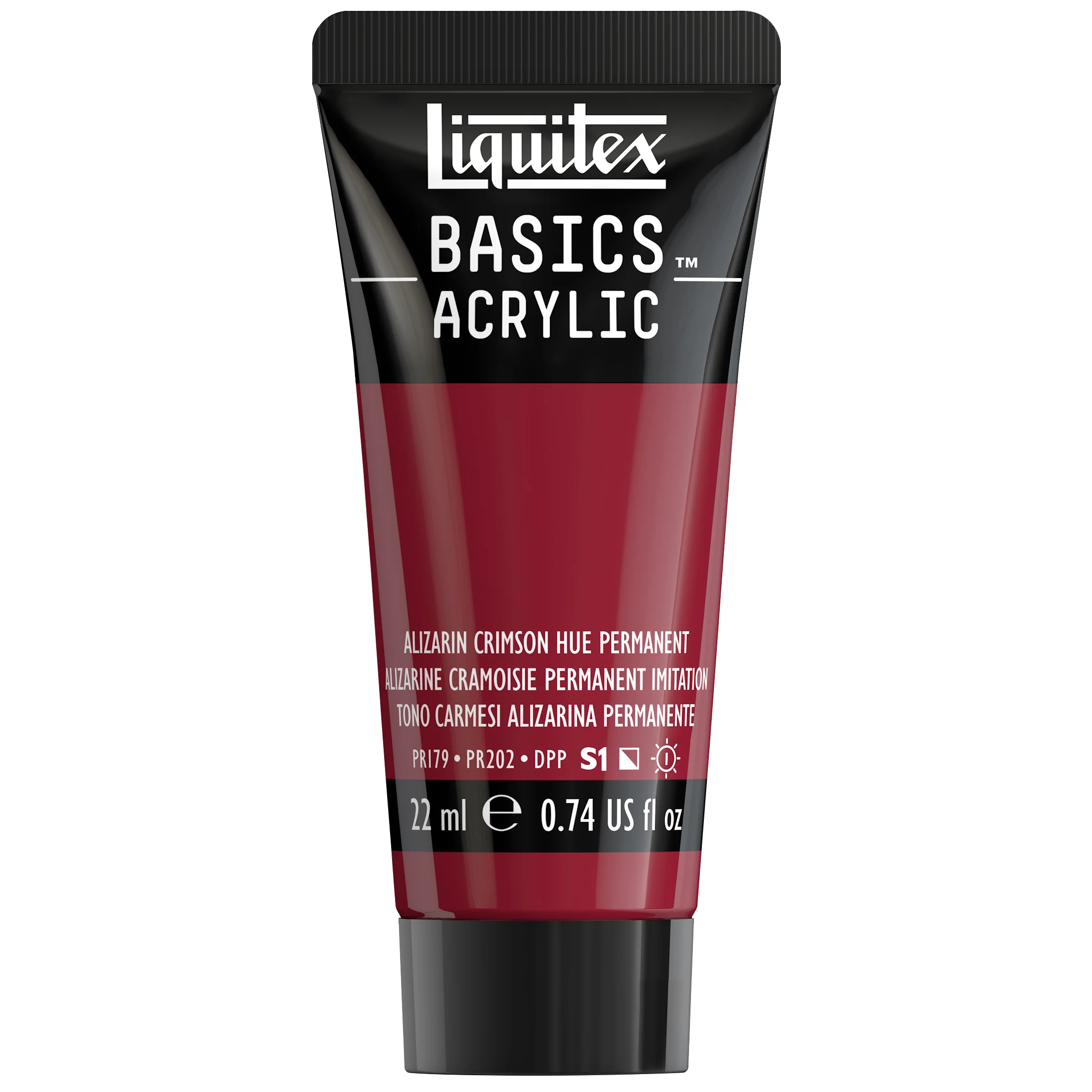 Basics Acrylic Color - Alizarin Crimson Hue Permanent - Image 2