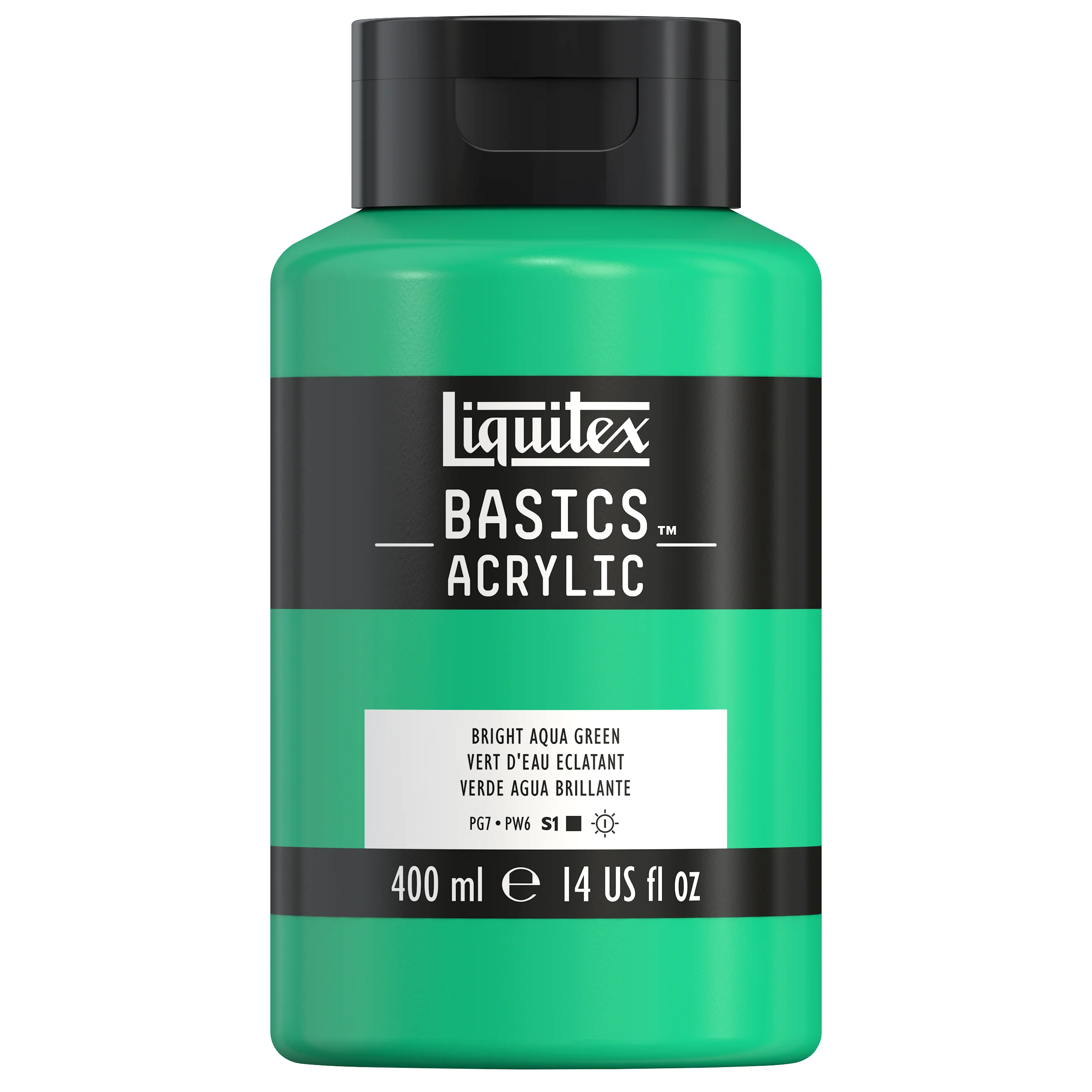 Basics Acrylic Color - Bright Aqua Green - Image 5