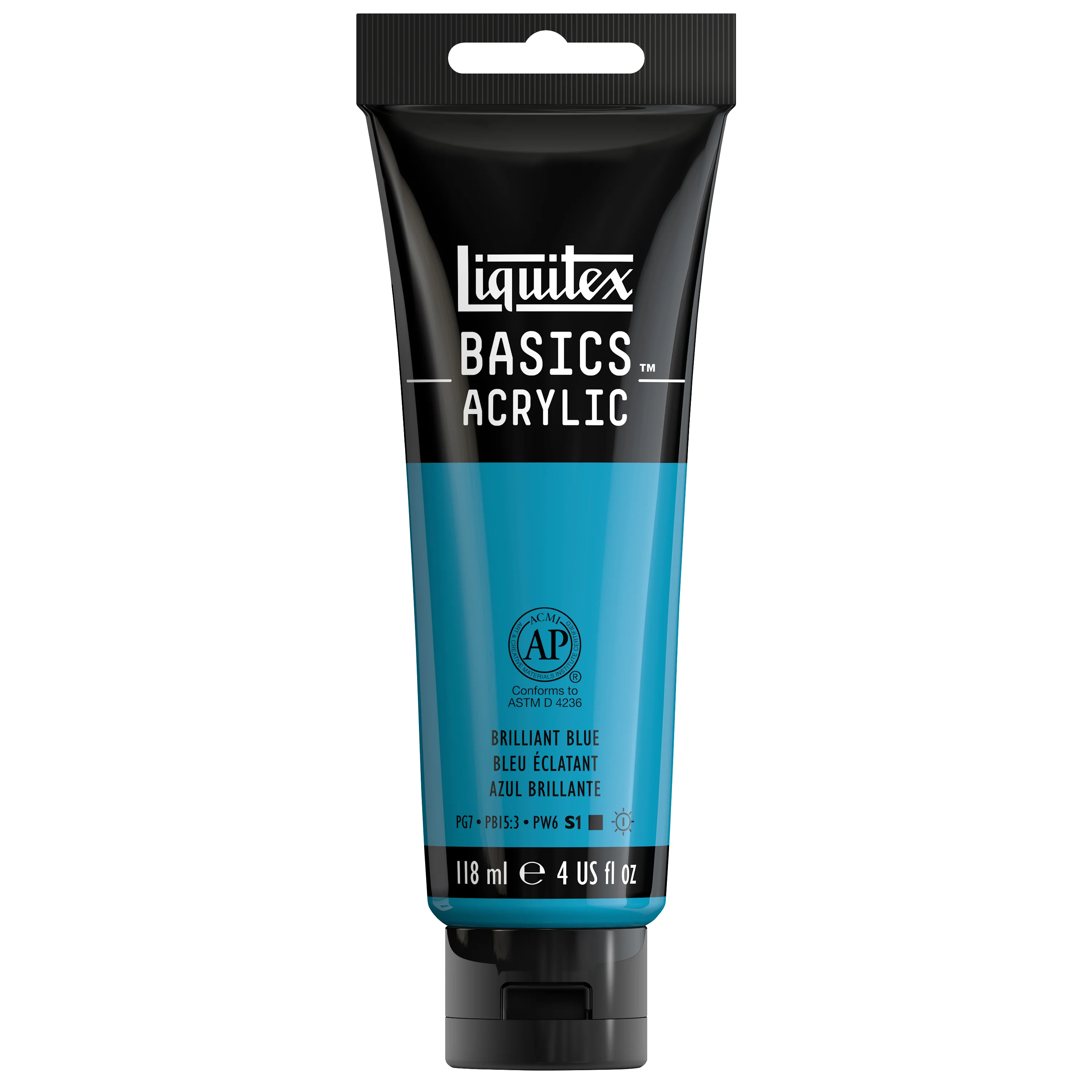 Basics Acrylic Color - Brilliant Blue - Image 3