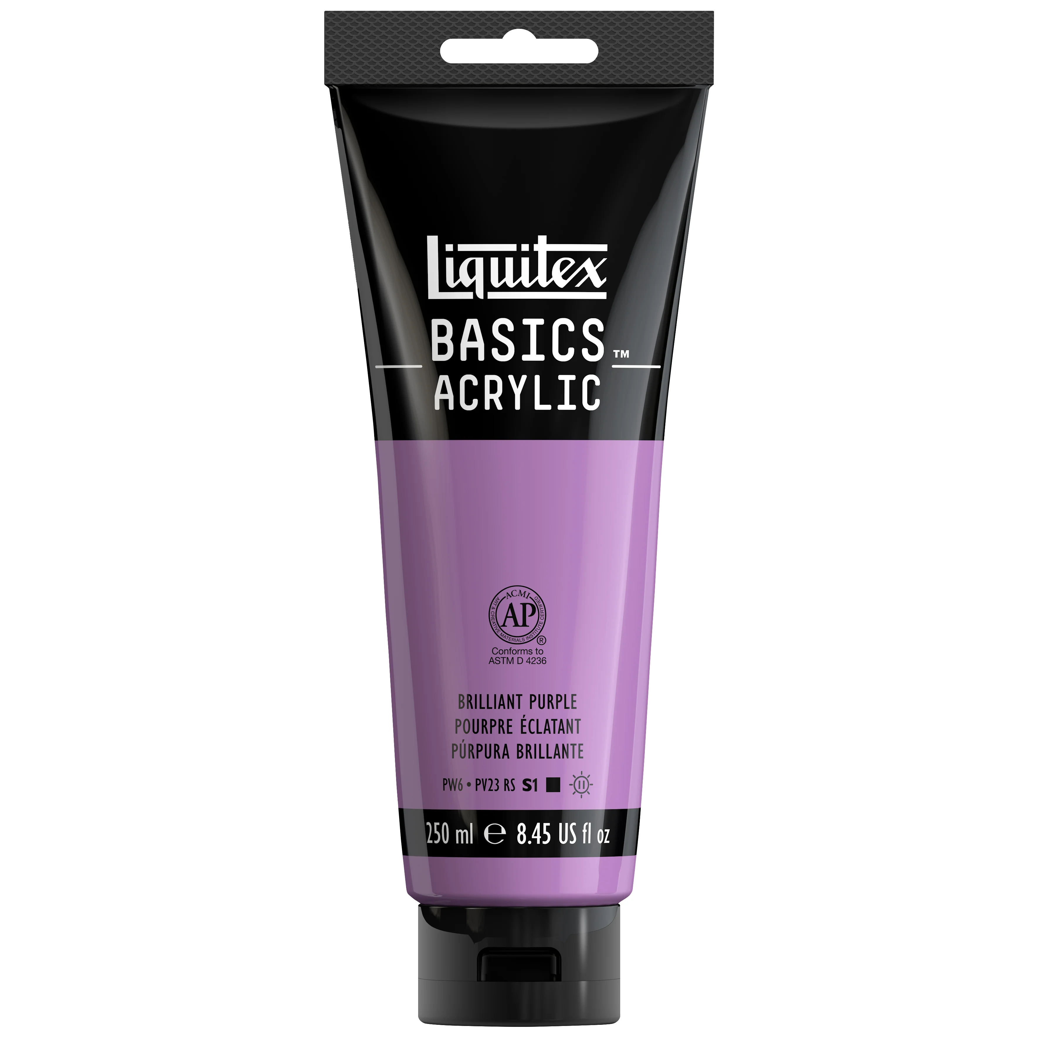 Basics Acrylic Color - Brilliant Purple - Image 4