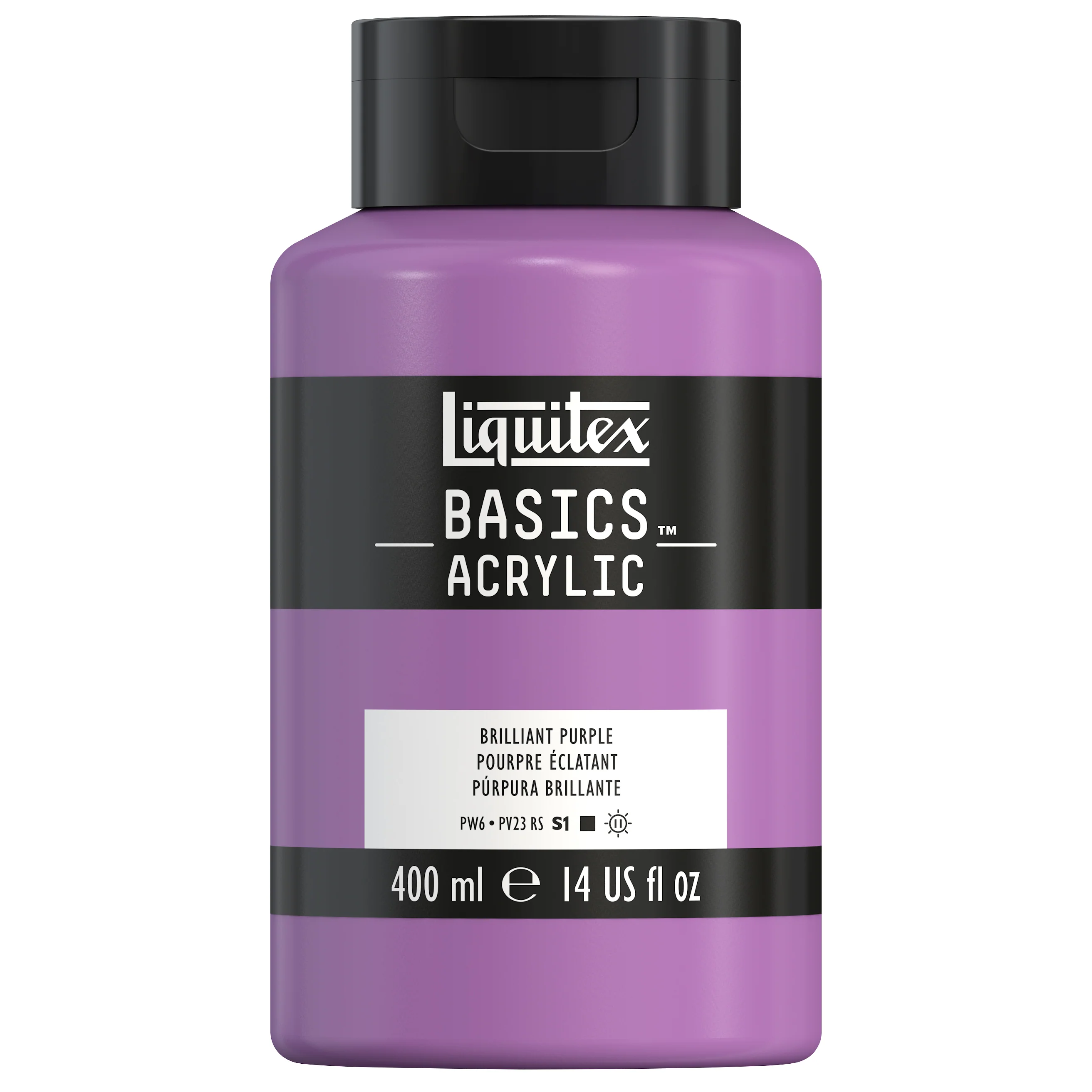 Basics Acrylic Color - Brilliant Purple - Image 5