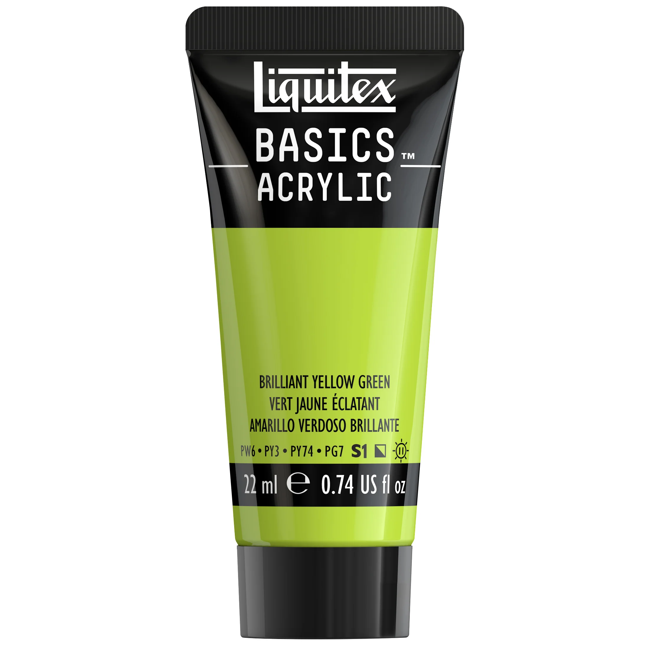 Basics Acrylic Color - Brilliant Yellow Green - Image 2
