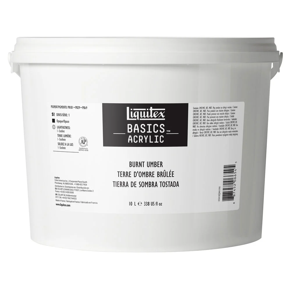 Basics Acrylic Color - Burnt Umber - Image 11