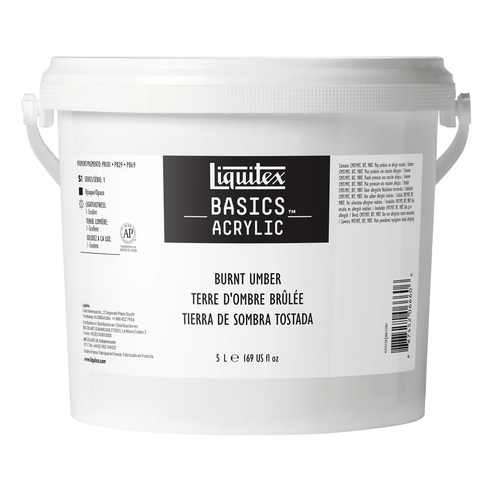 Basics Acrylic Color - Burnt Umber - Image 12