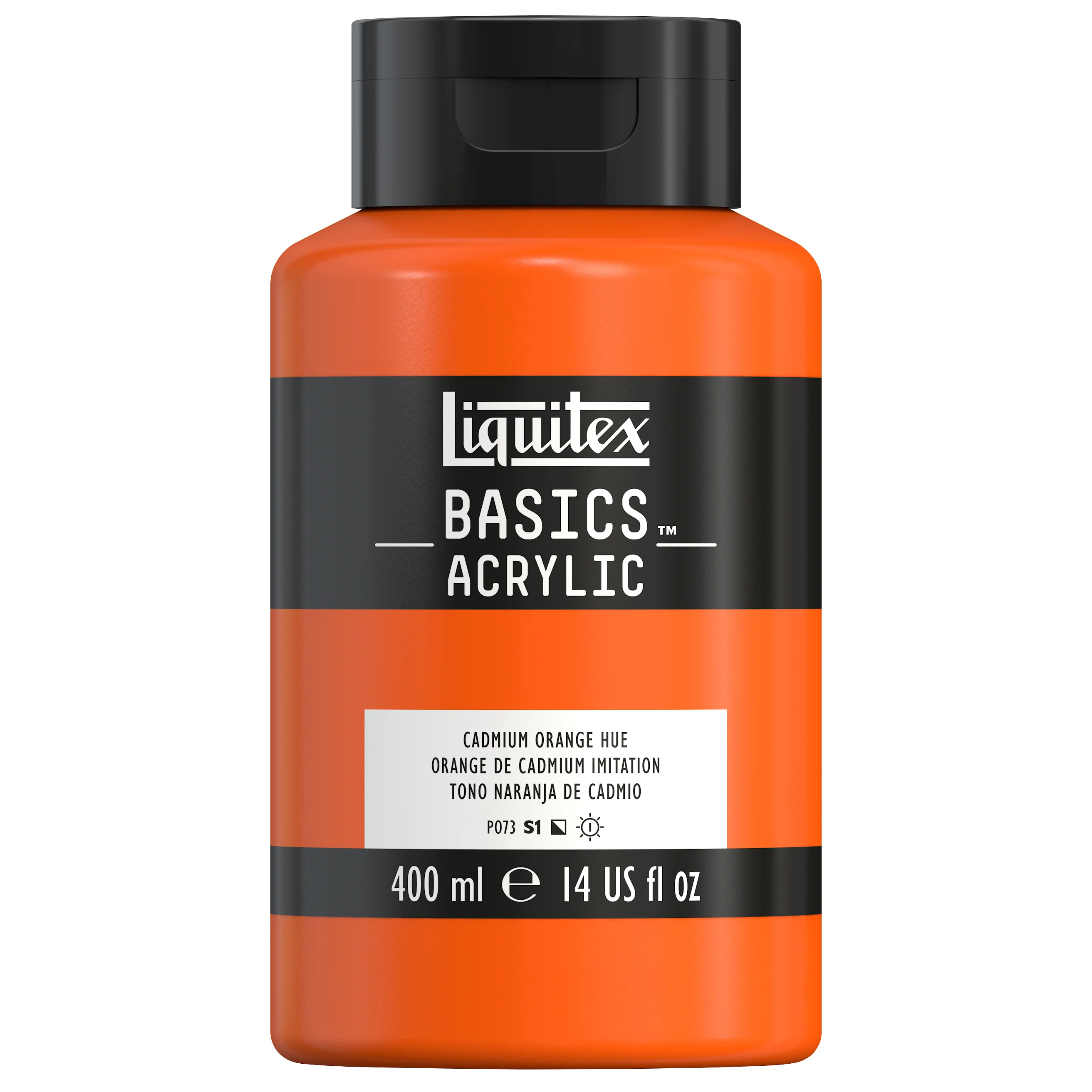 Basics Acrylic Color - Cadmium Orange Hue - Image 5