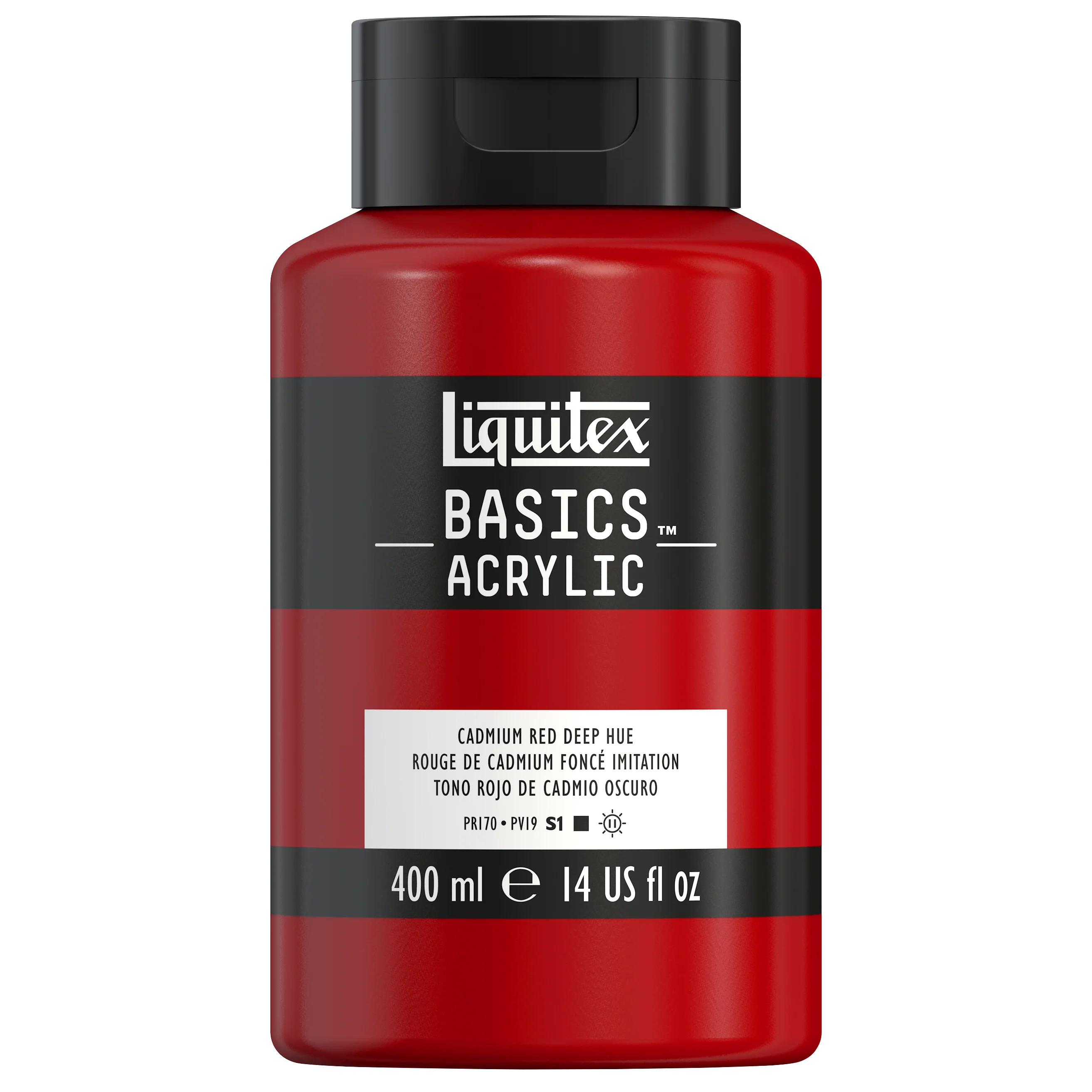 Basics Acrylic Color - Cadmium Red Deep Hue - Image 5
