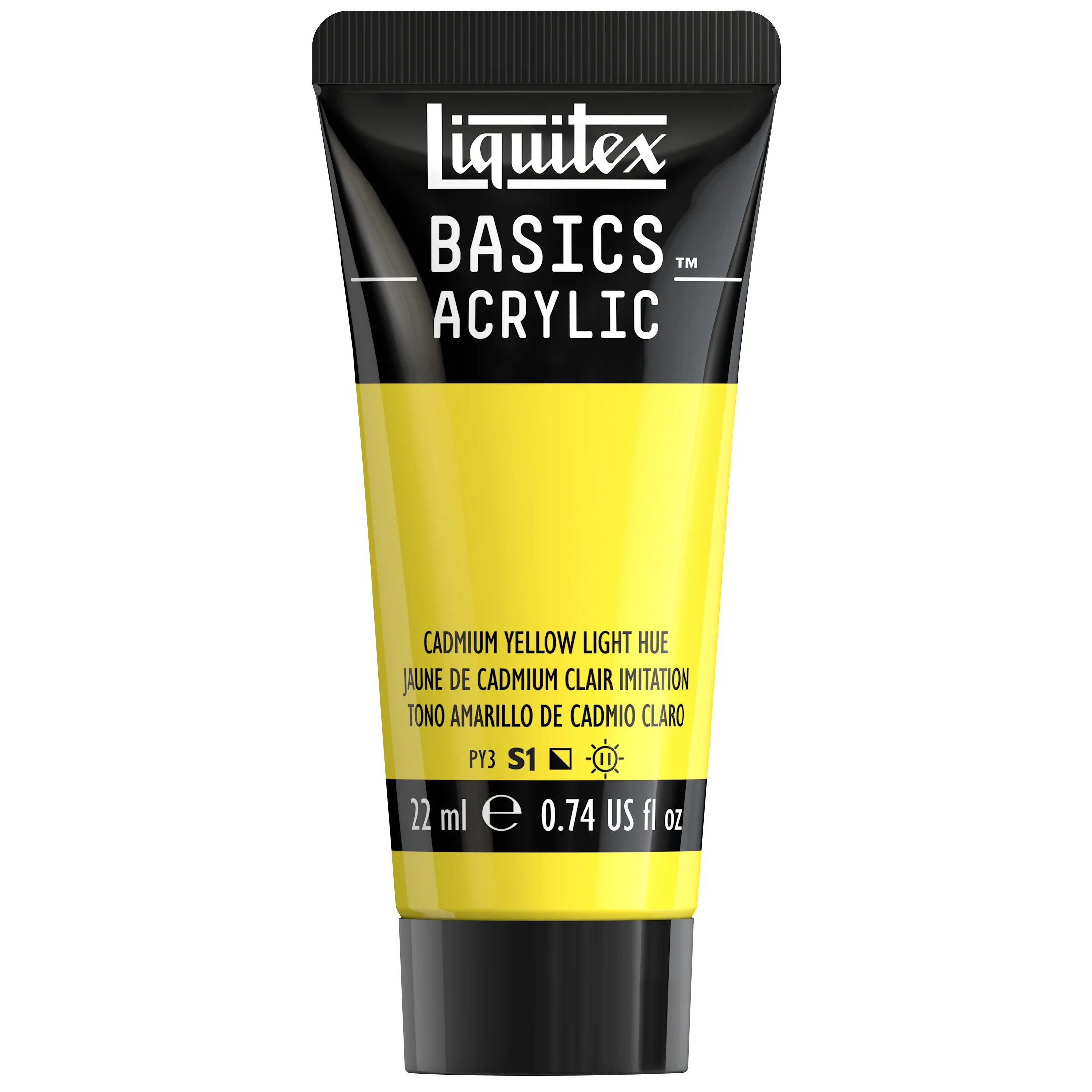 Basics Acrylic Color - Cadmium Yellow Light Hue - Image 2