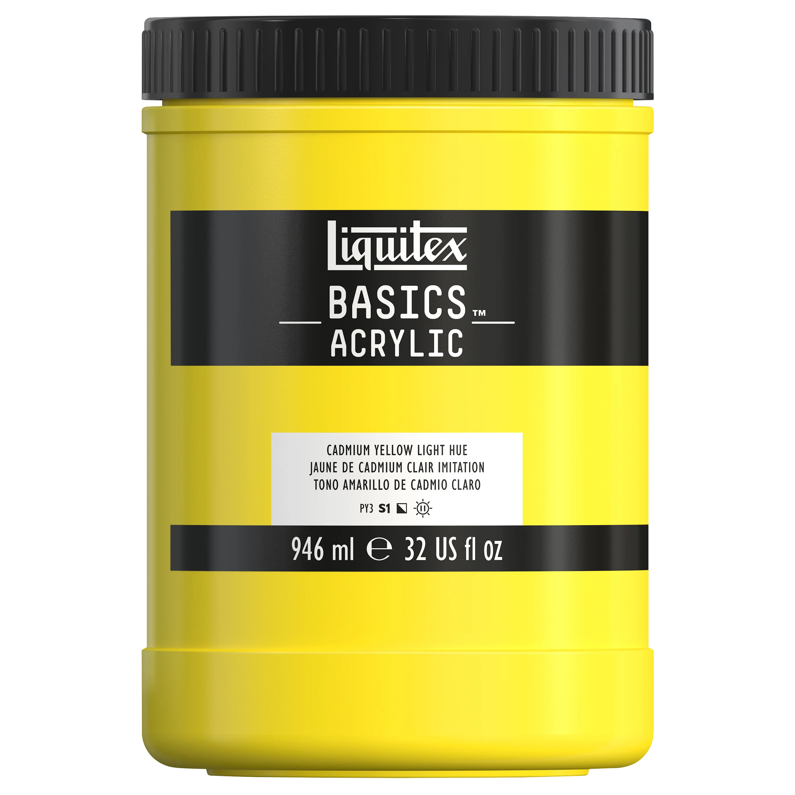 Basics Acrylic Color - Cadmium Yellow Light Hue - Image 6