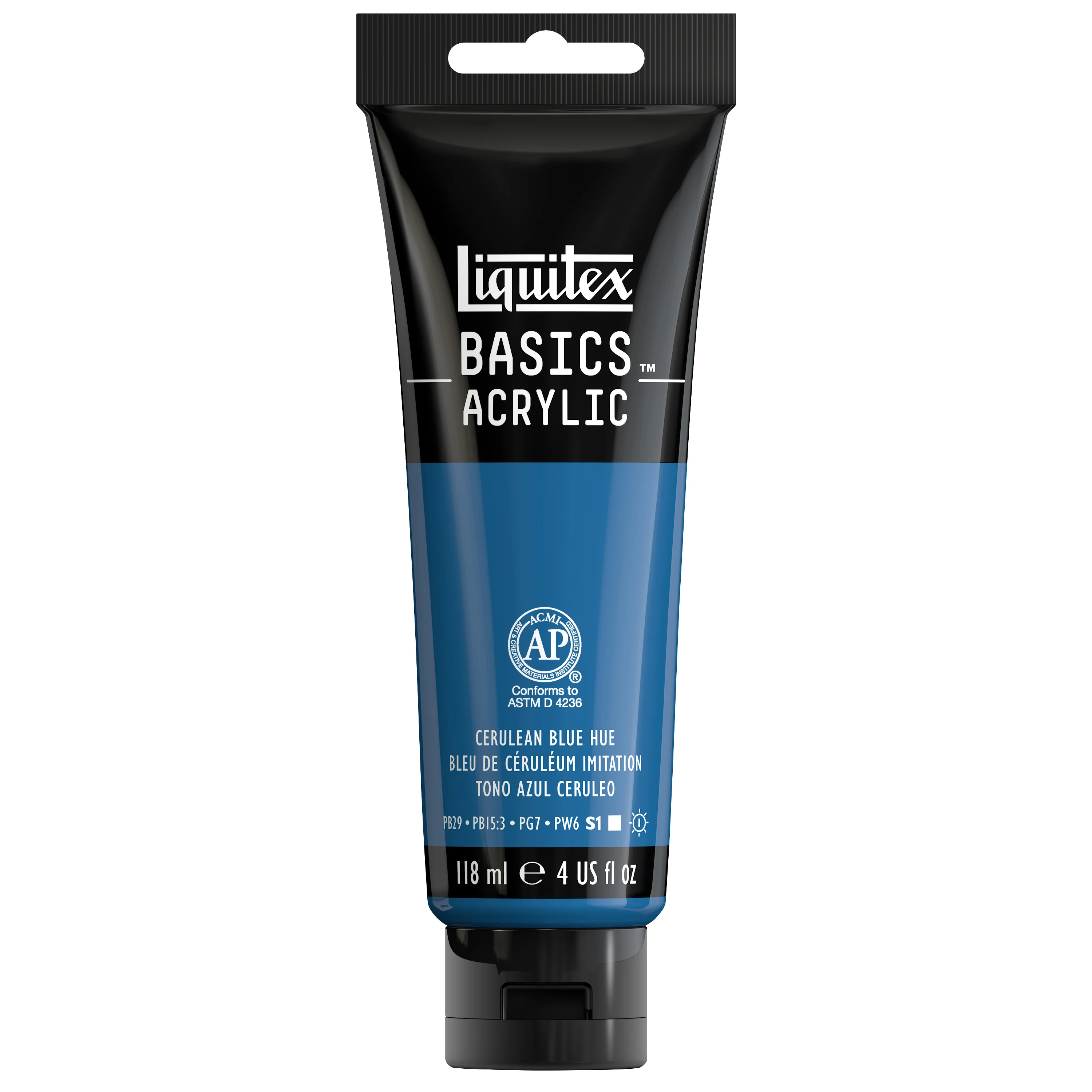 Basics Acrylic Color - Cerulean Blue Hue - Image 3