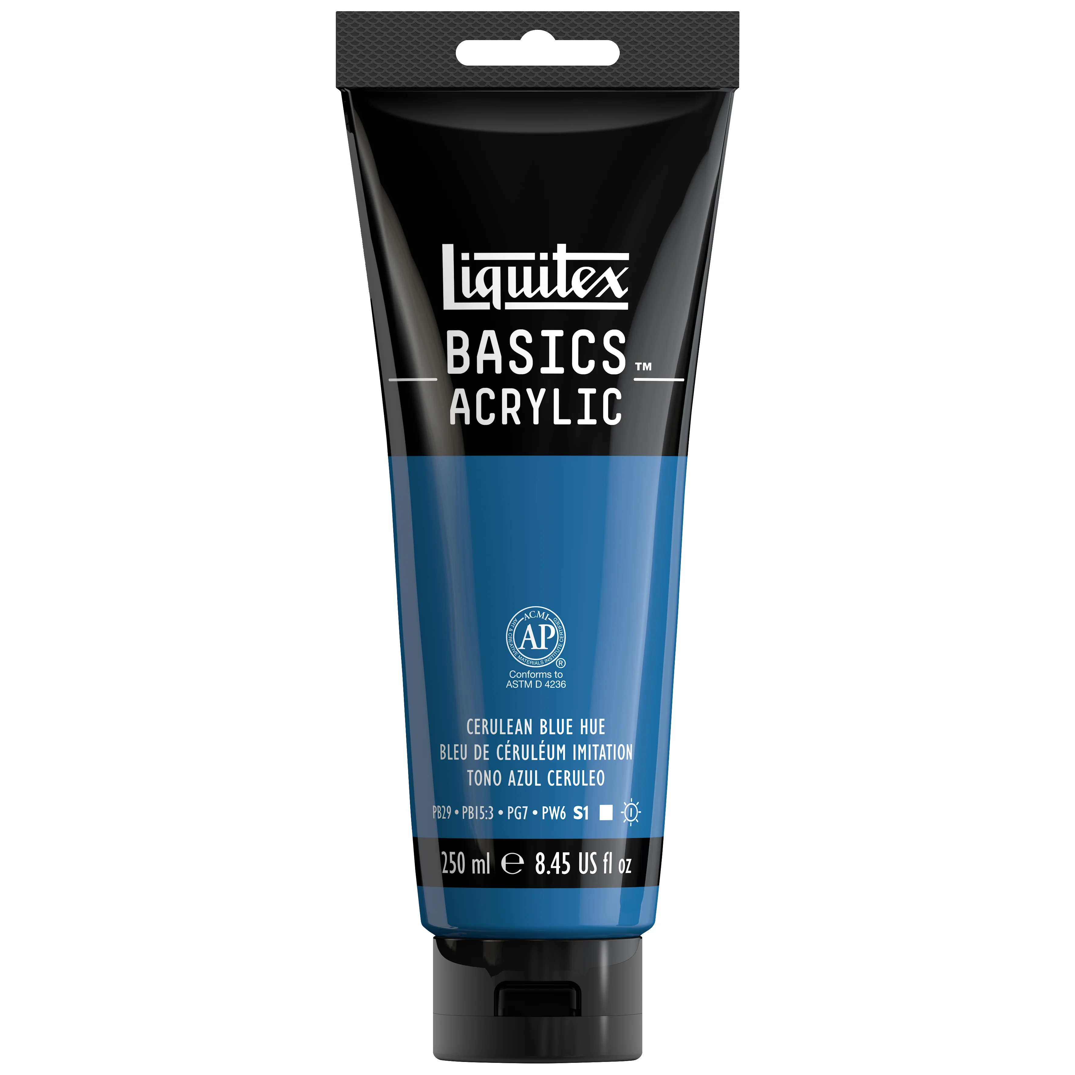 Basics Acrylic Color - Cerulean Blue Hue - Image 4