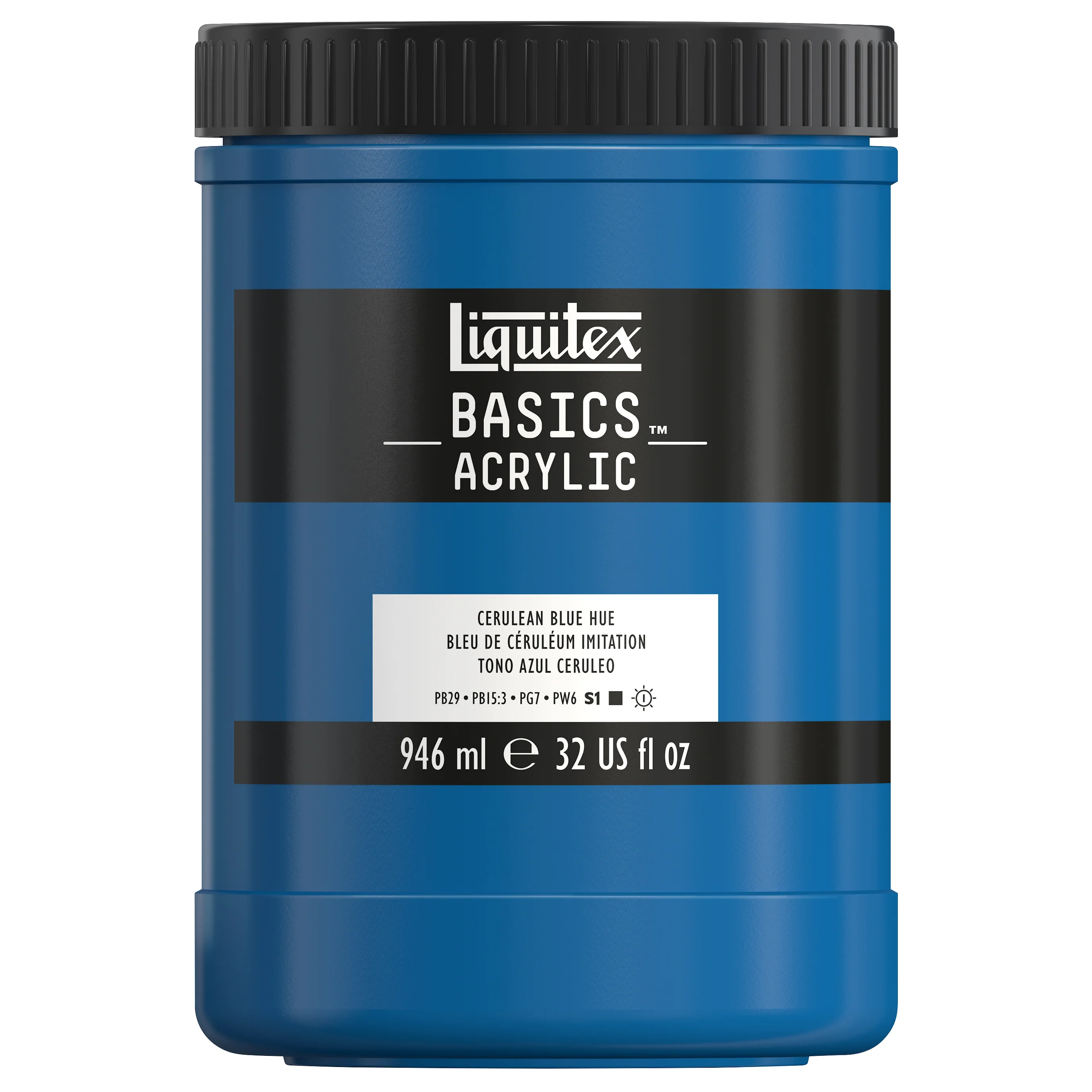 Basics Acrylic Color - Cerulean Blue Hue - Image 6