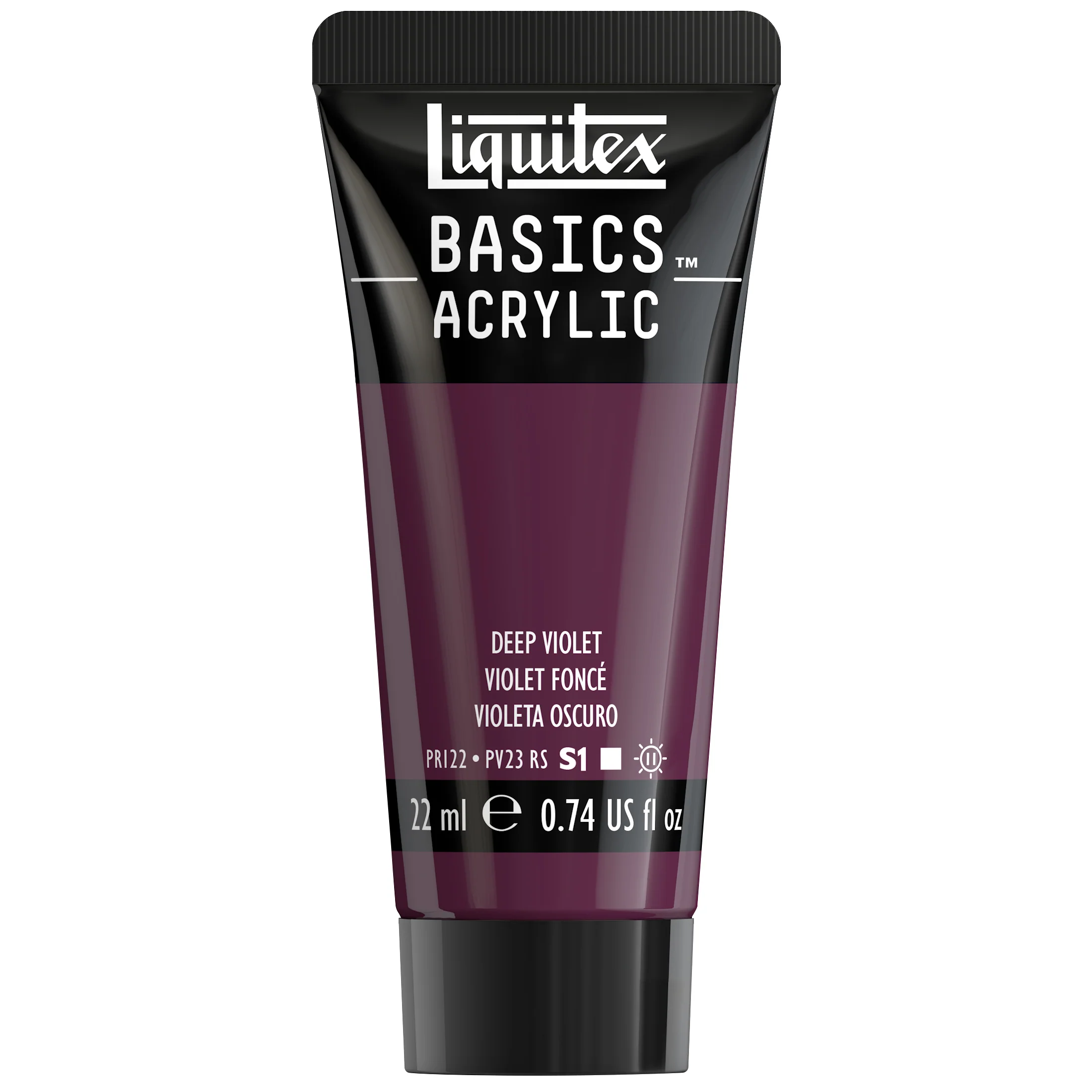Basics Acrylic Color - Deep Violet - Image 2