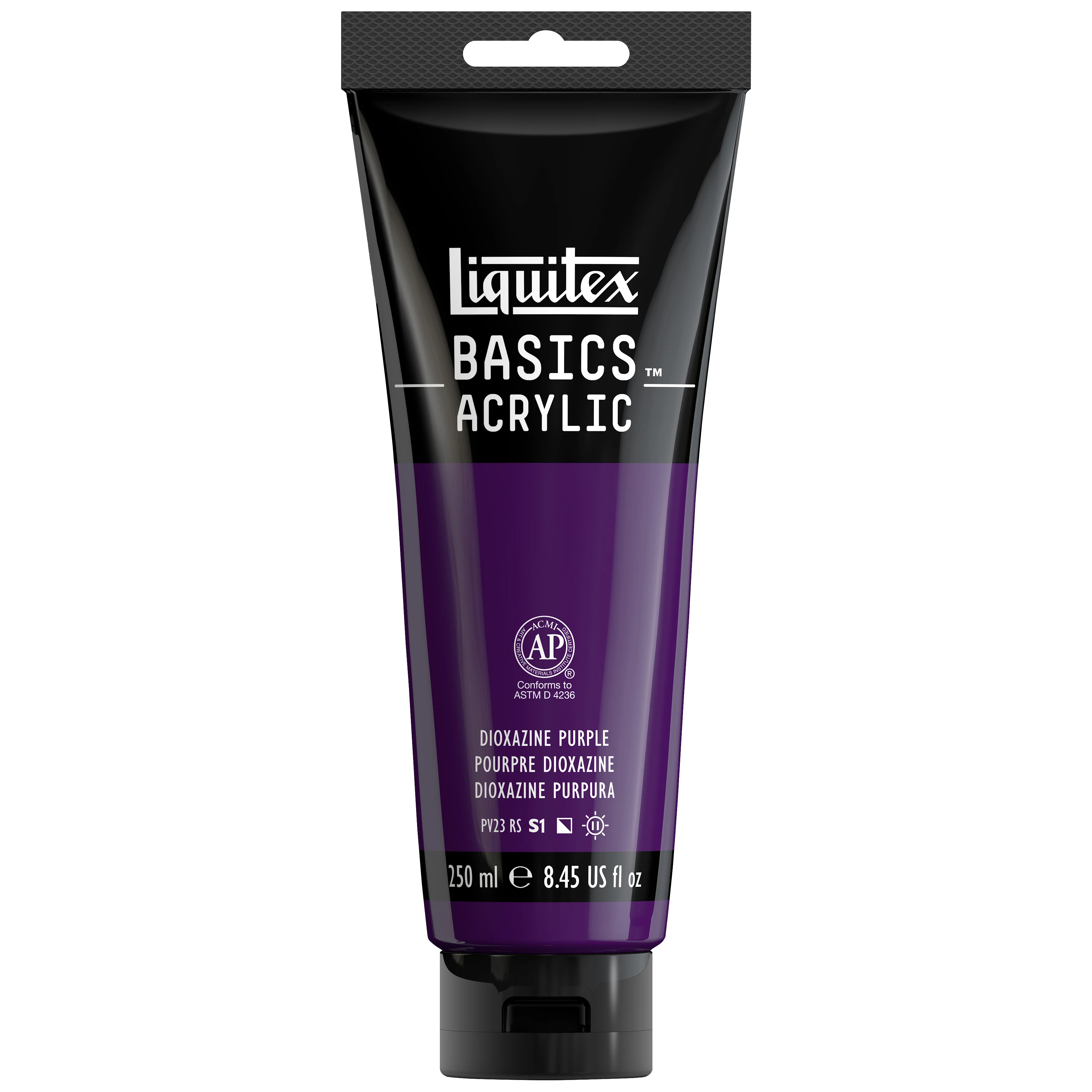Basics Acrylic Color - Dioxazine Purple - Image 4