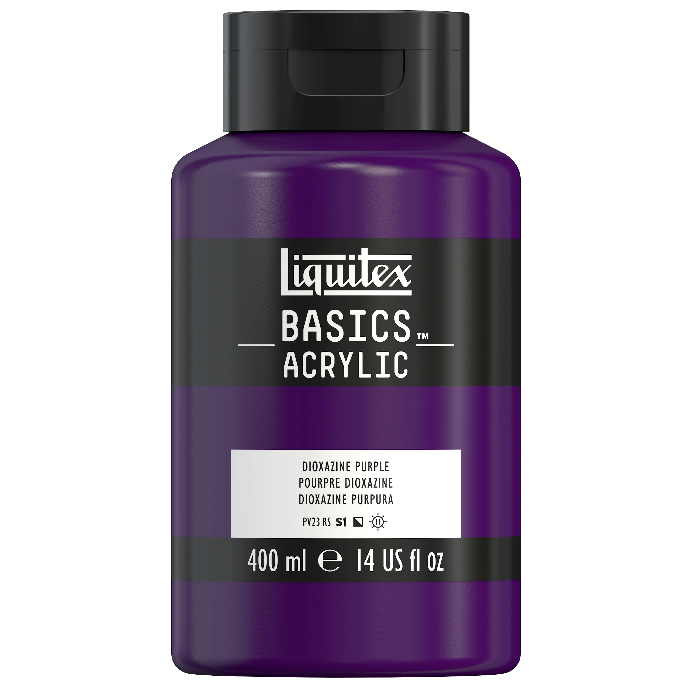 Basics Acrylic Color - Dioxazine Purple - Image 5