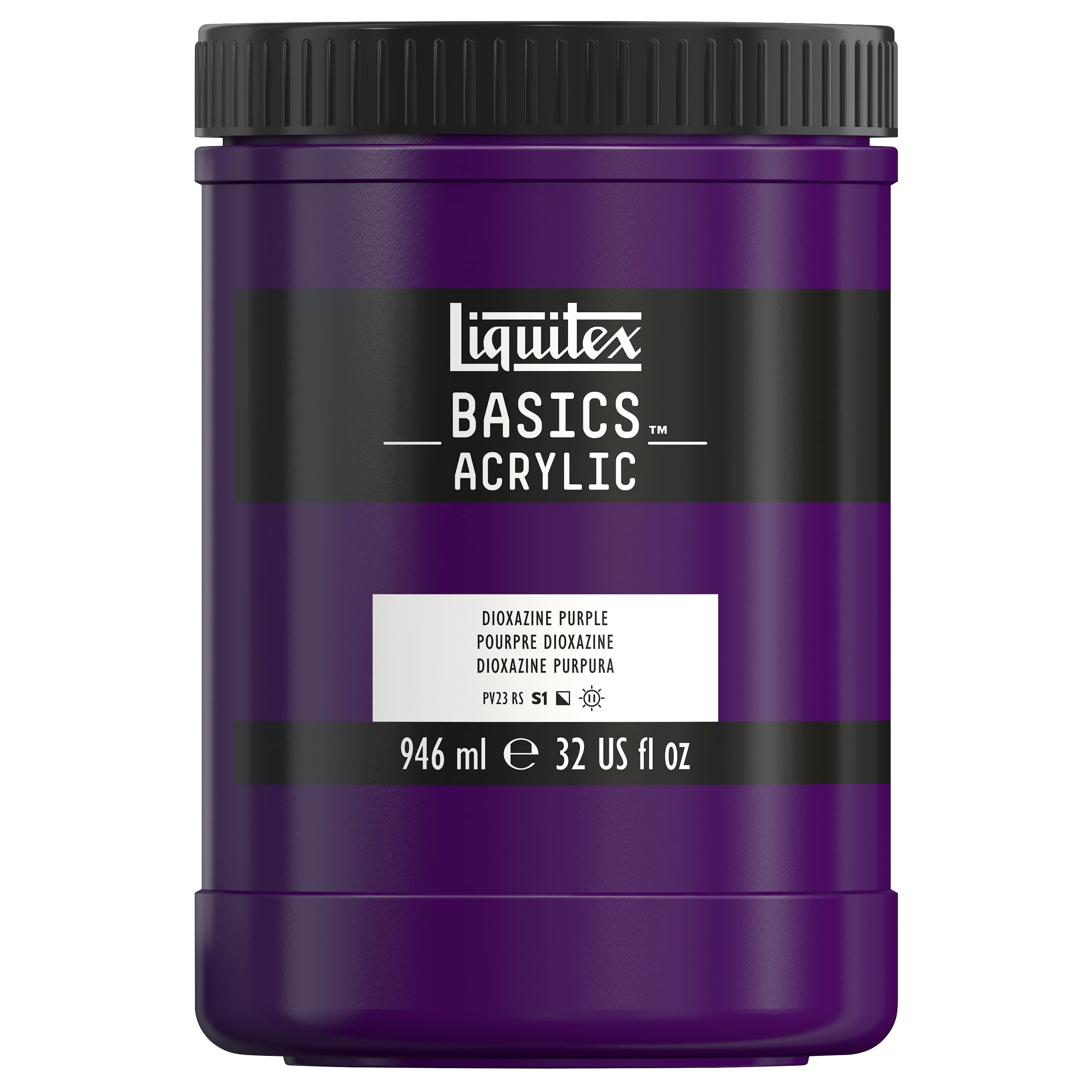 Basics Acrylic Color - Dioxazine Purple - Image 6