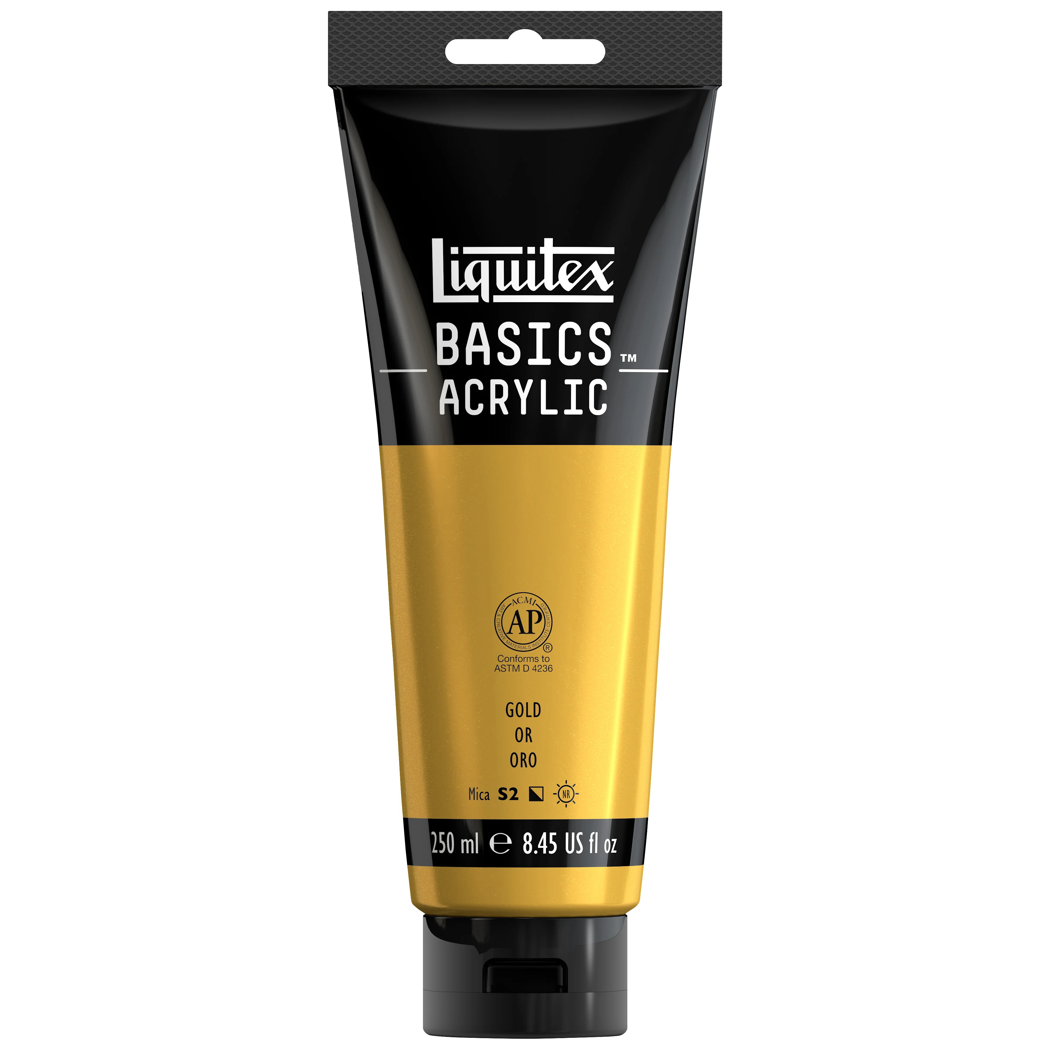 Basics Acrylic Color - Gold - Image 4
