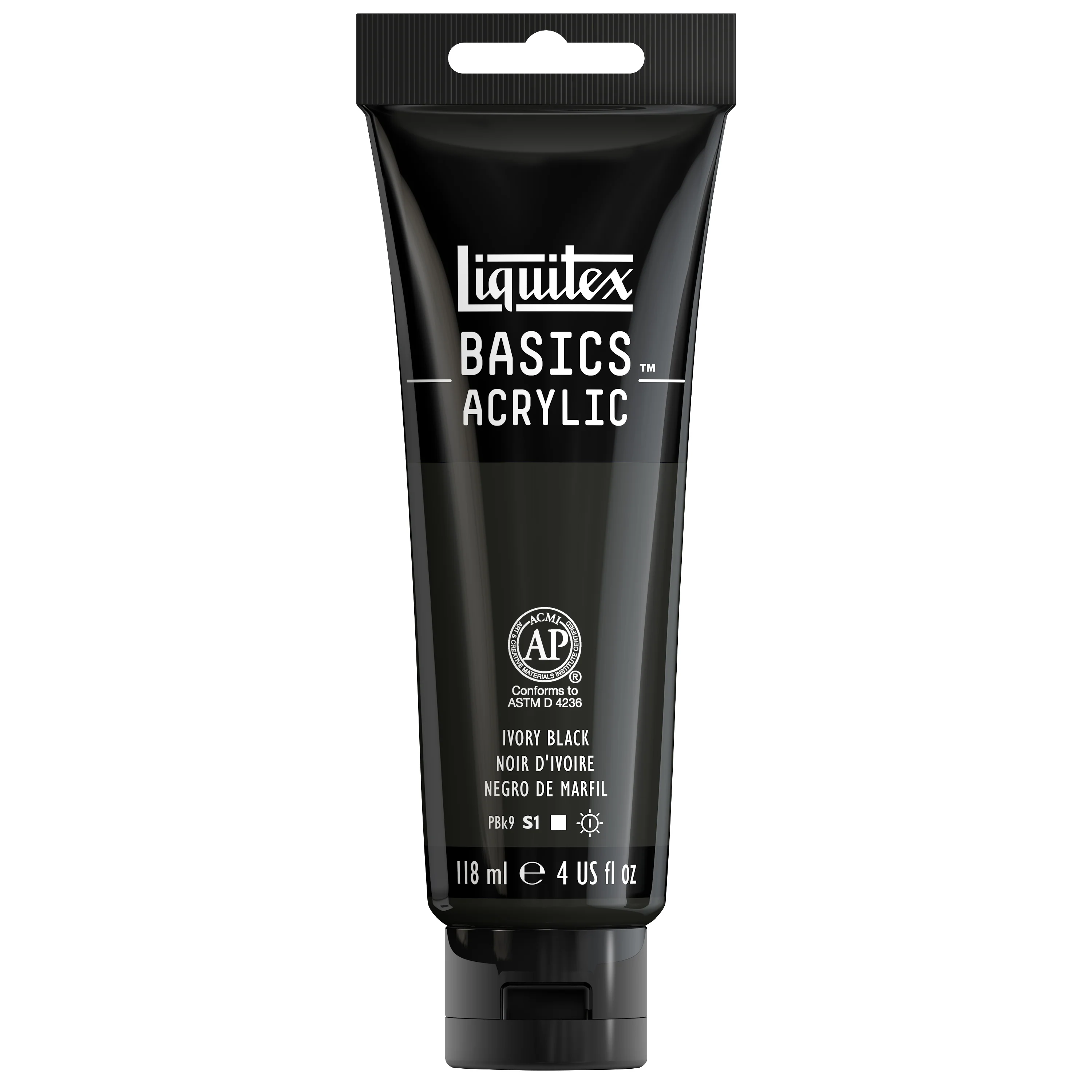 Basics Acrylic Color - Ivory Black - Image 3