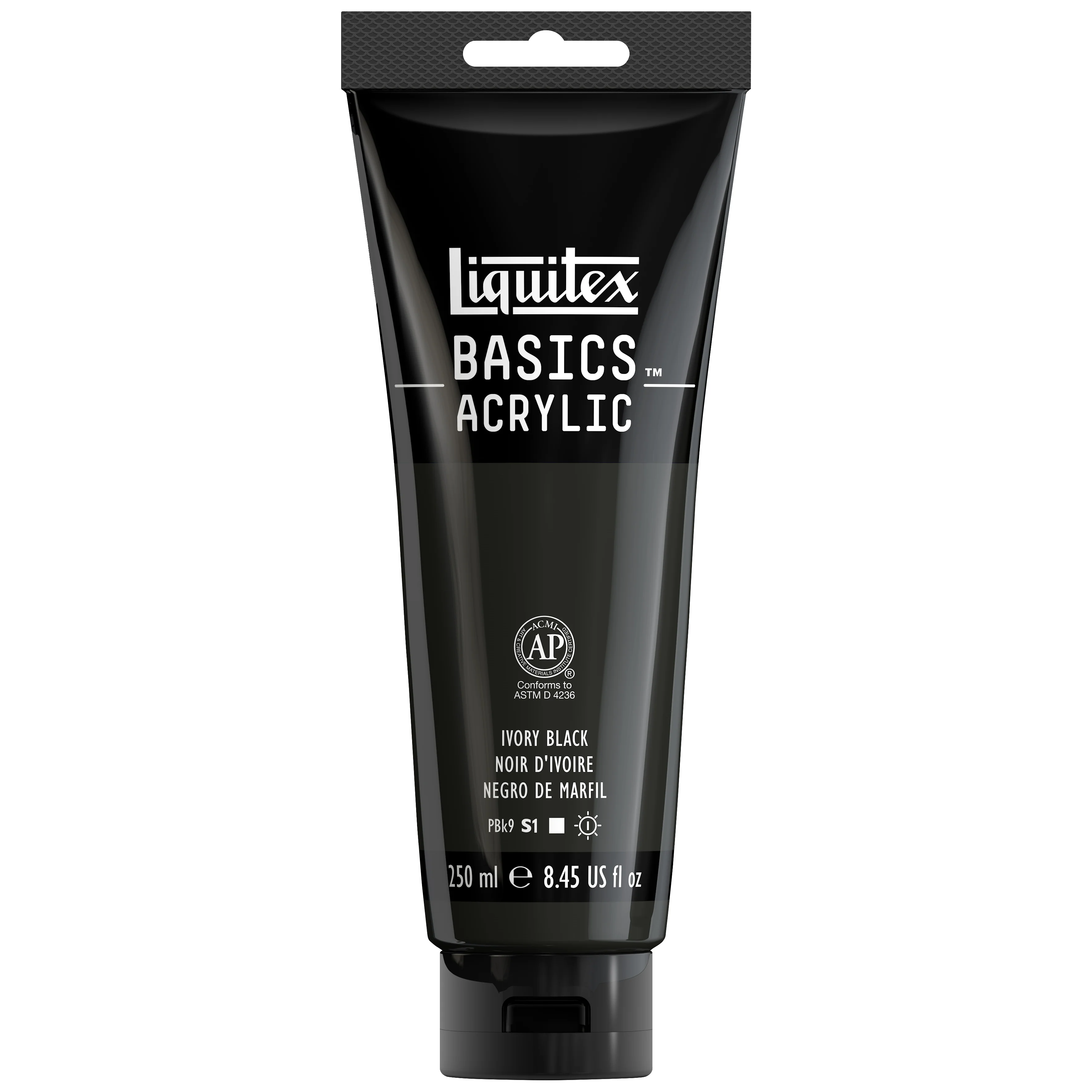 Basics Acrylic Color - Ivory Black - Image 4