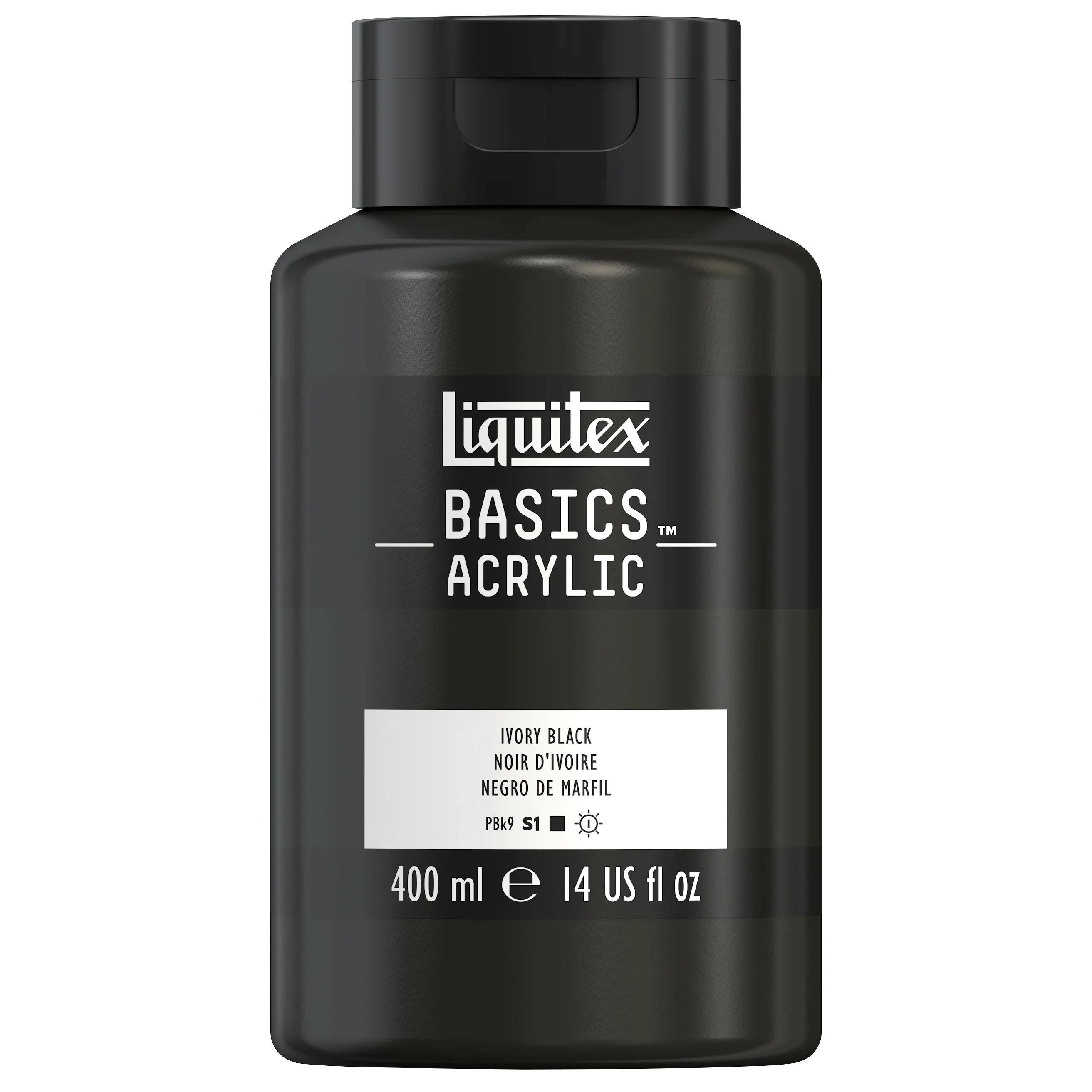 Basics Acrylic Color - Ivory Black - Image 5