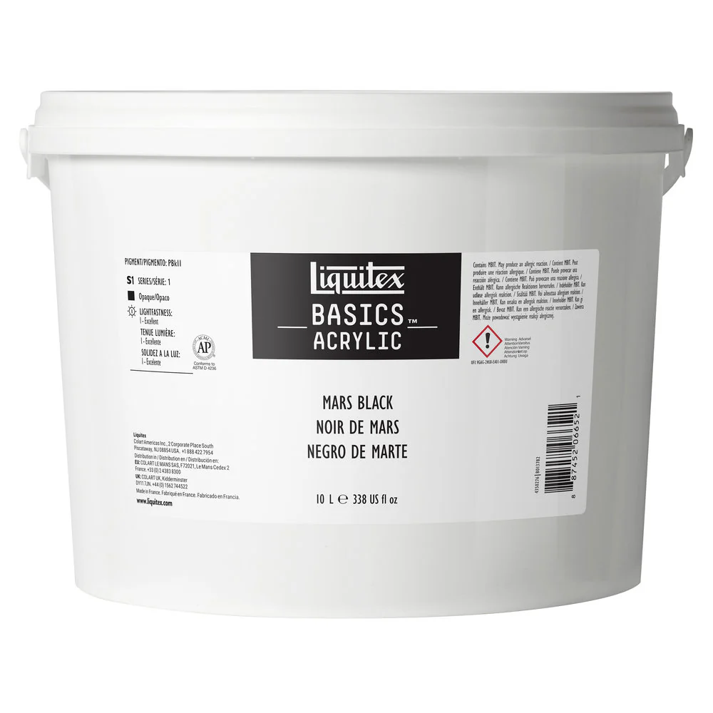 Basics Acrylic Color - Mars Black - Image 11