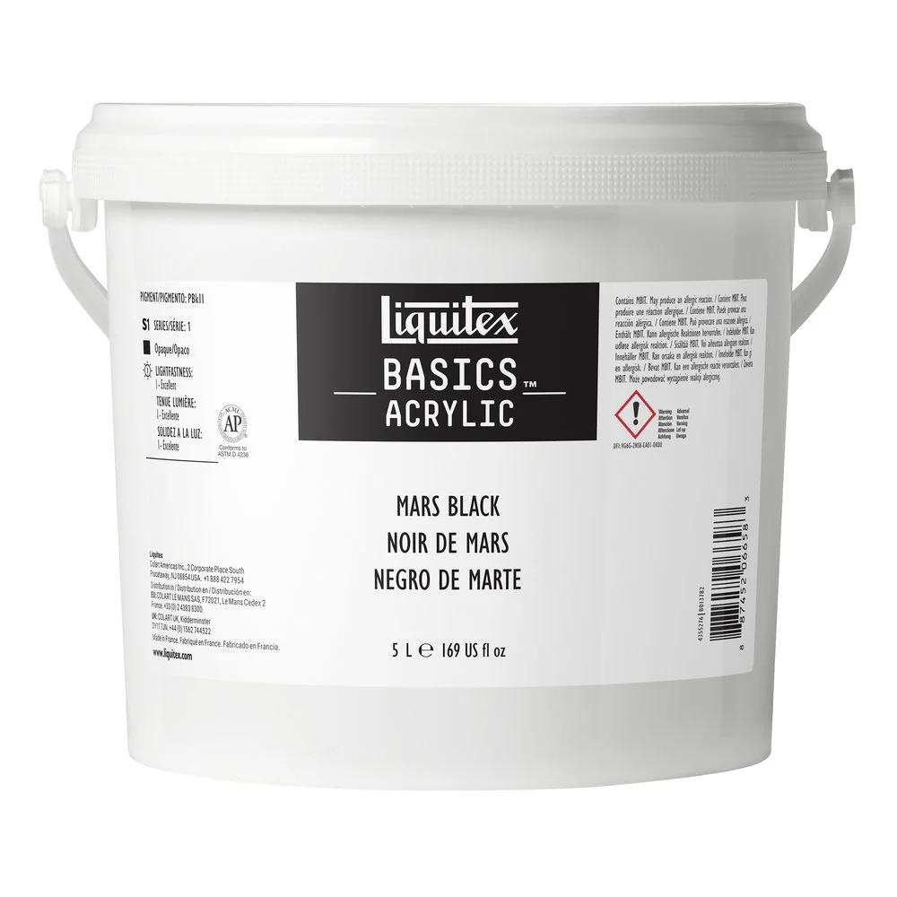 Basics Acrylic Color - Mars Black - Image 12