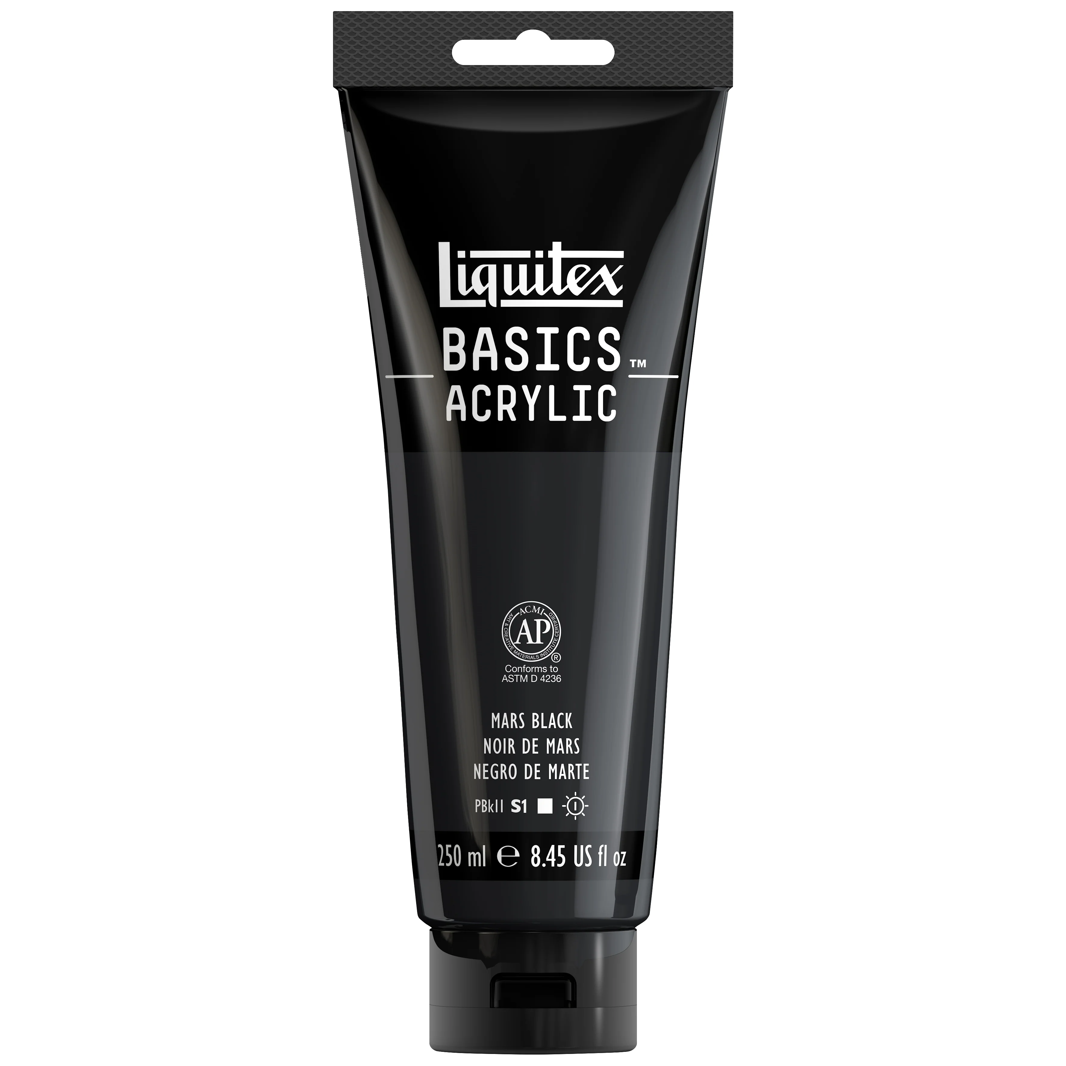 Basics Acrylic Color - Mars Black - Image 4
