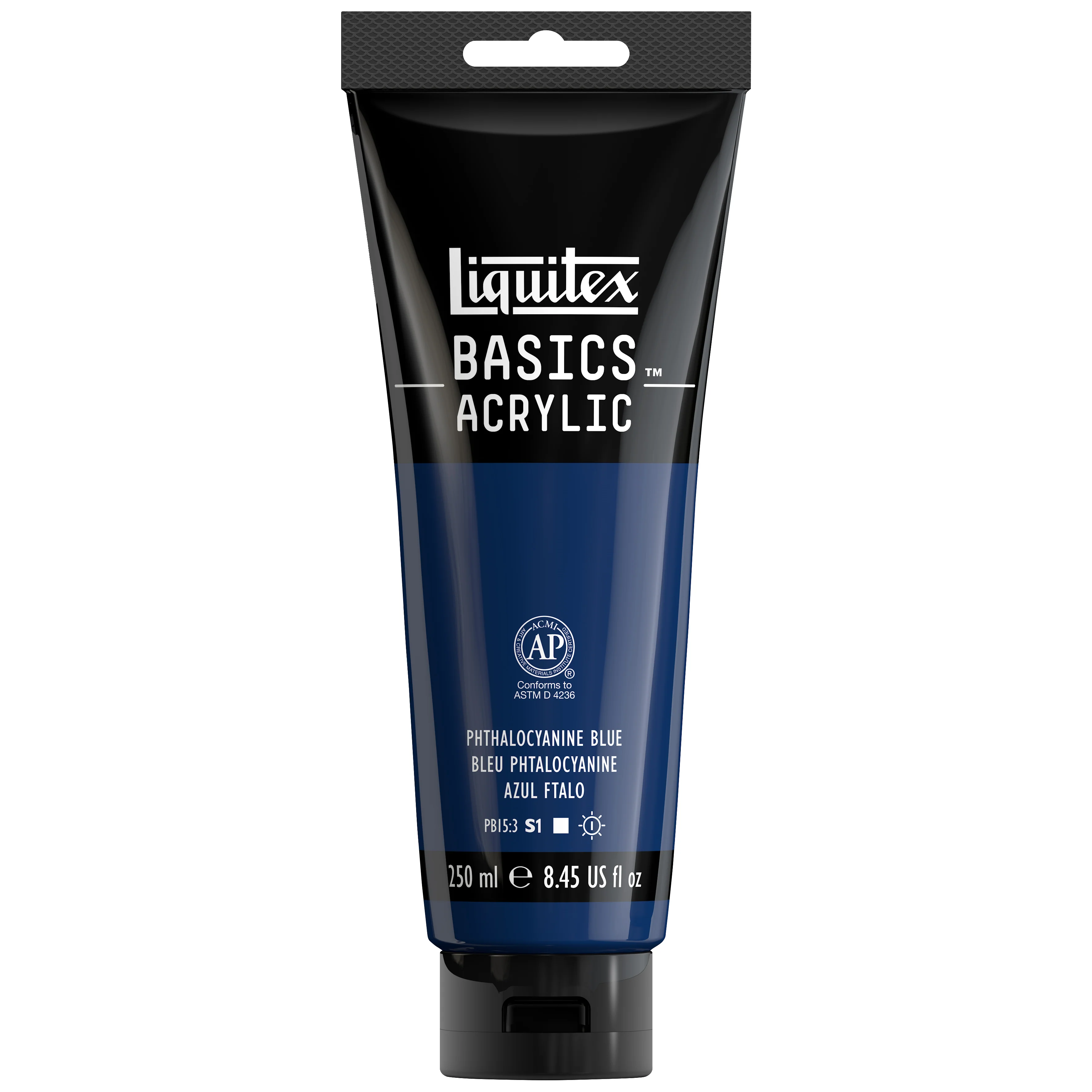 Basics Acrylic Color - Phthalocyanine Blue - Image 4