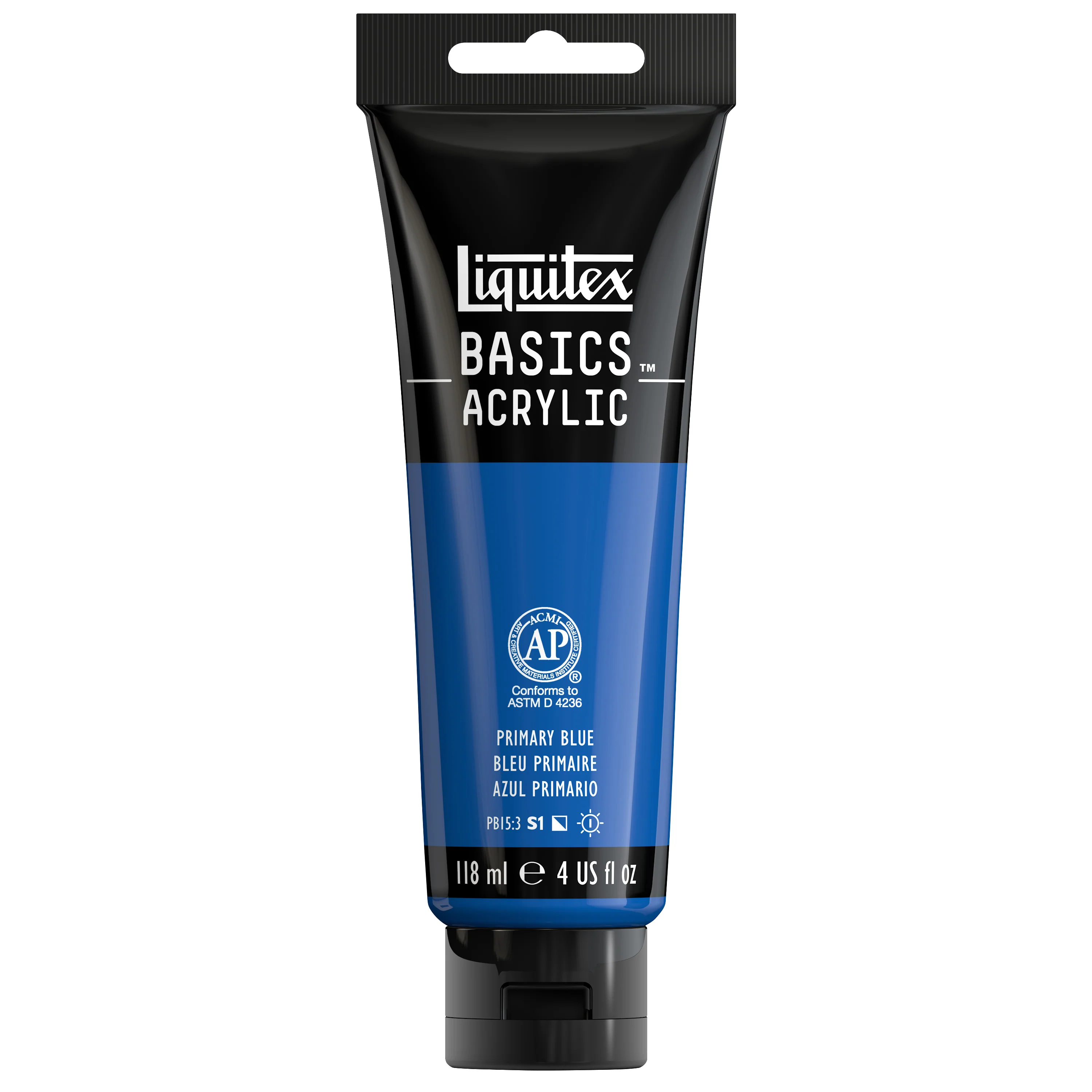 Basics Acrylic Color - Primary Blue - Image 3