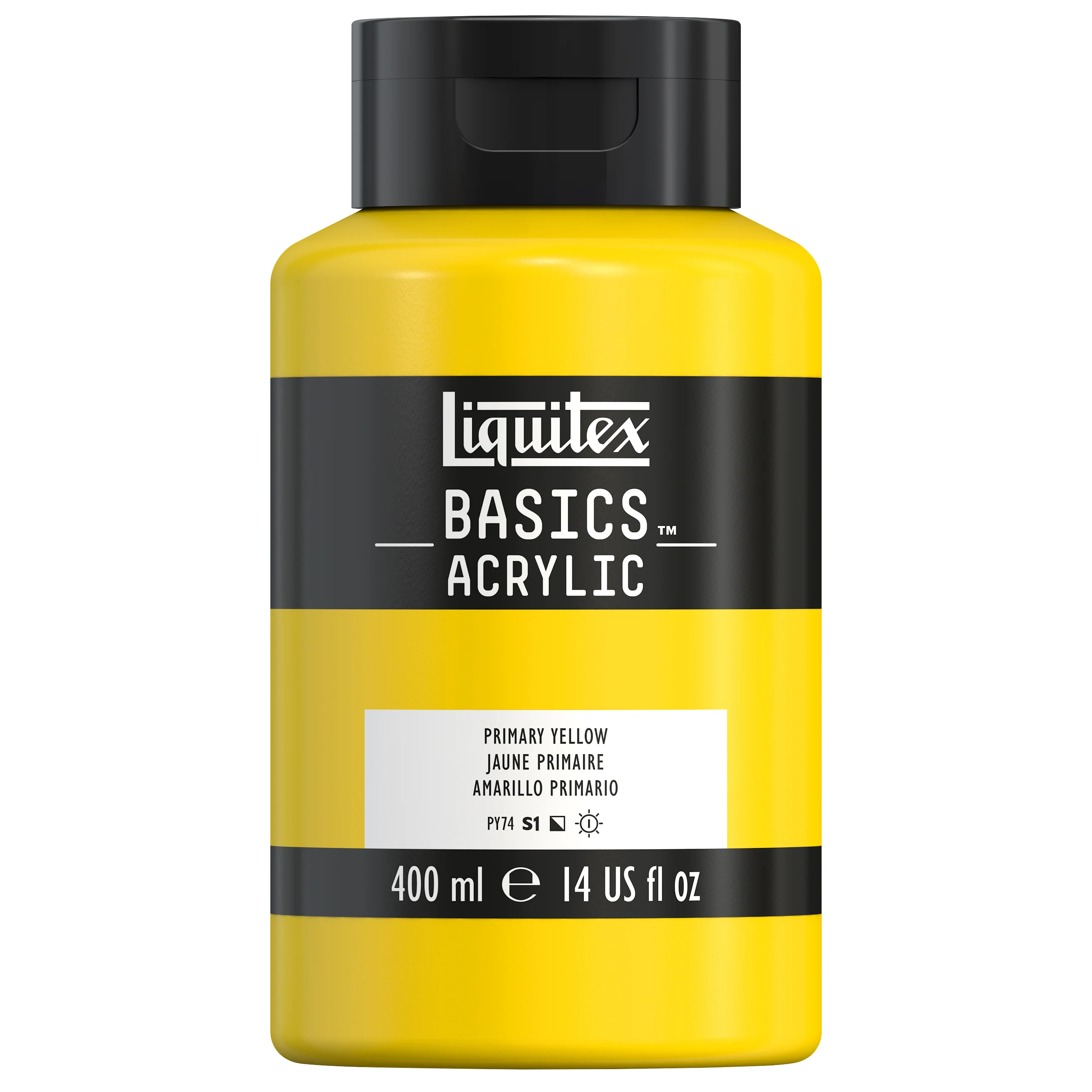 Basics Acrylic Color - Primary Yellow - Image 5