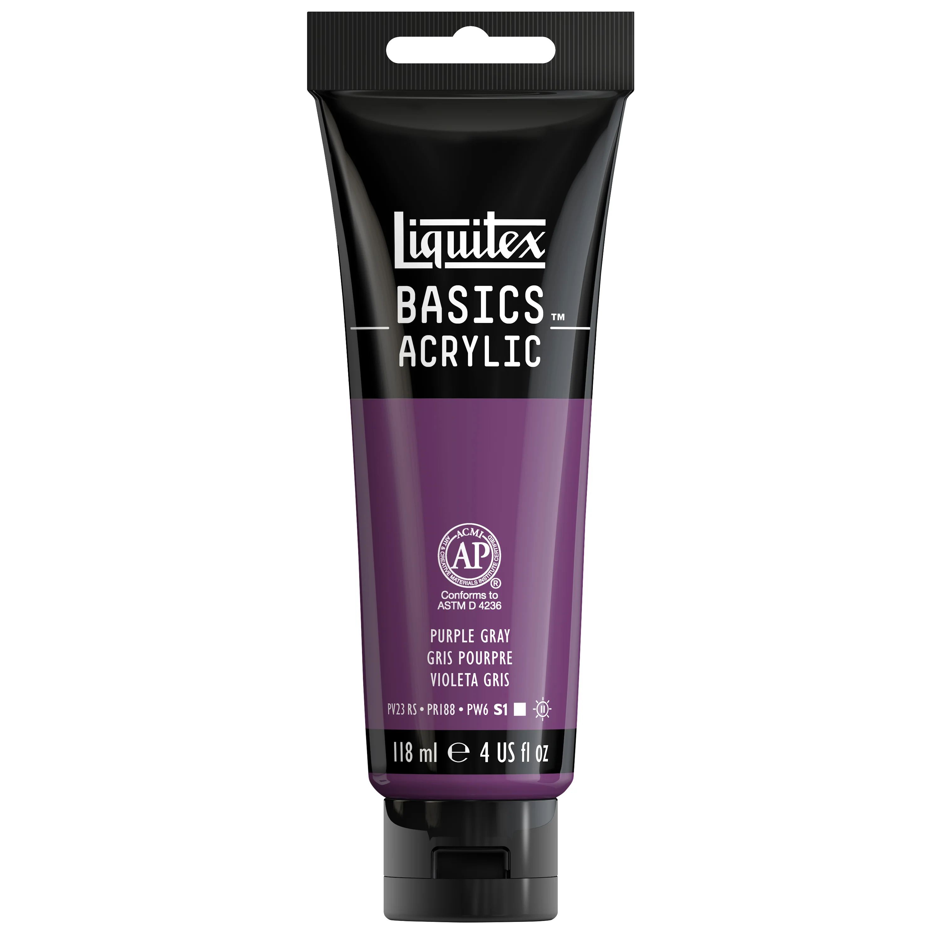 Basics Acrylic Color - Purple Gray - Image 3