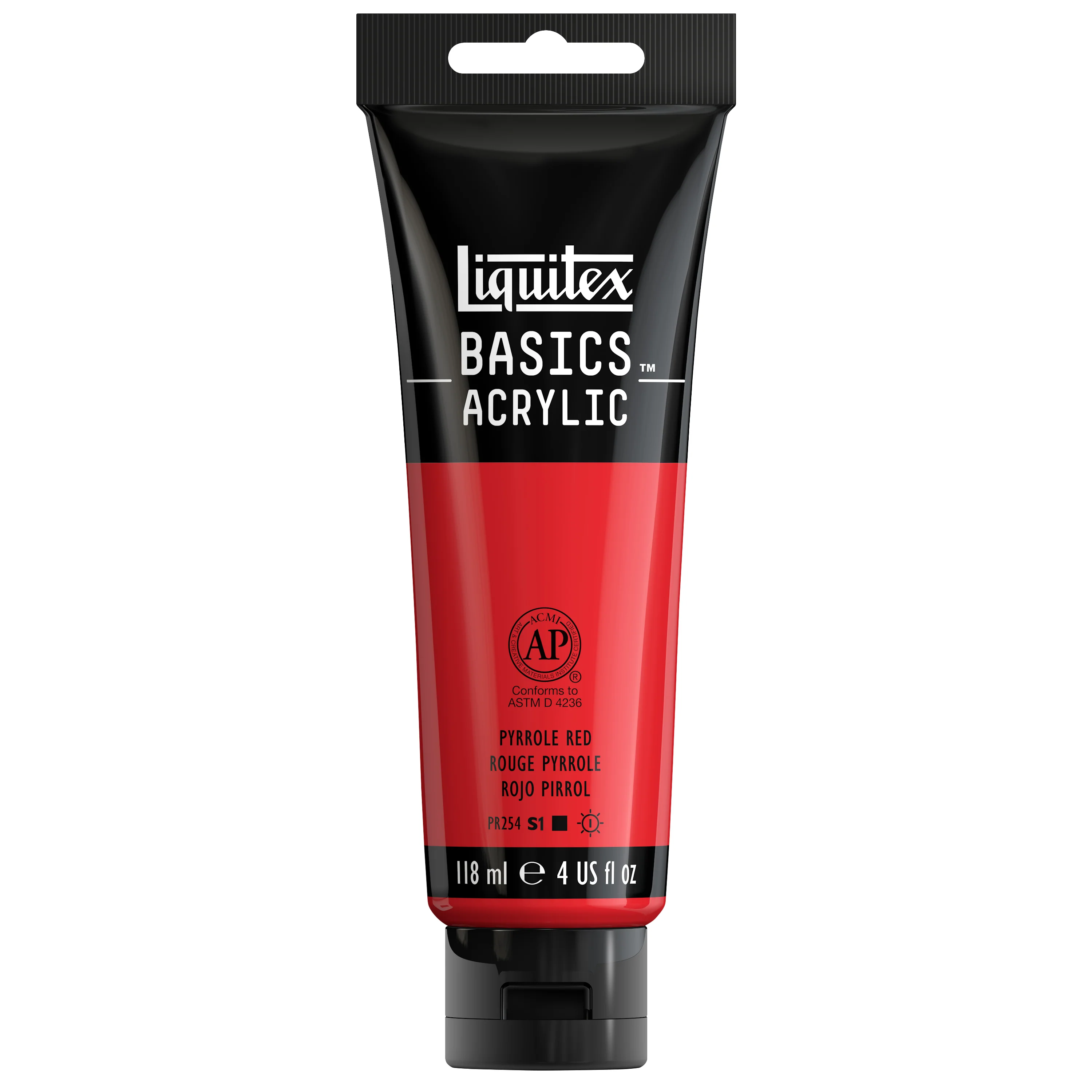 Basics Acrylic Color - Pyrrole Red - Image 3
