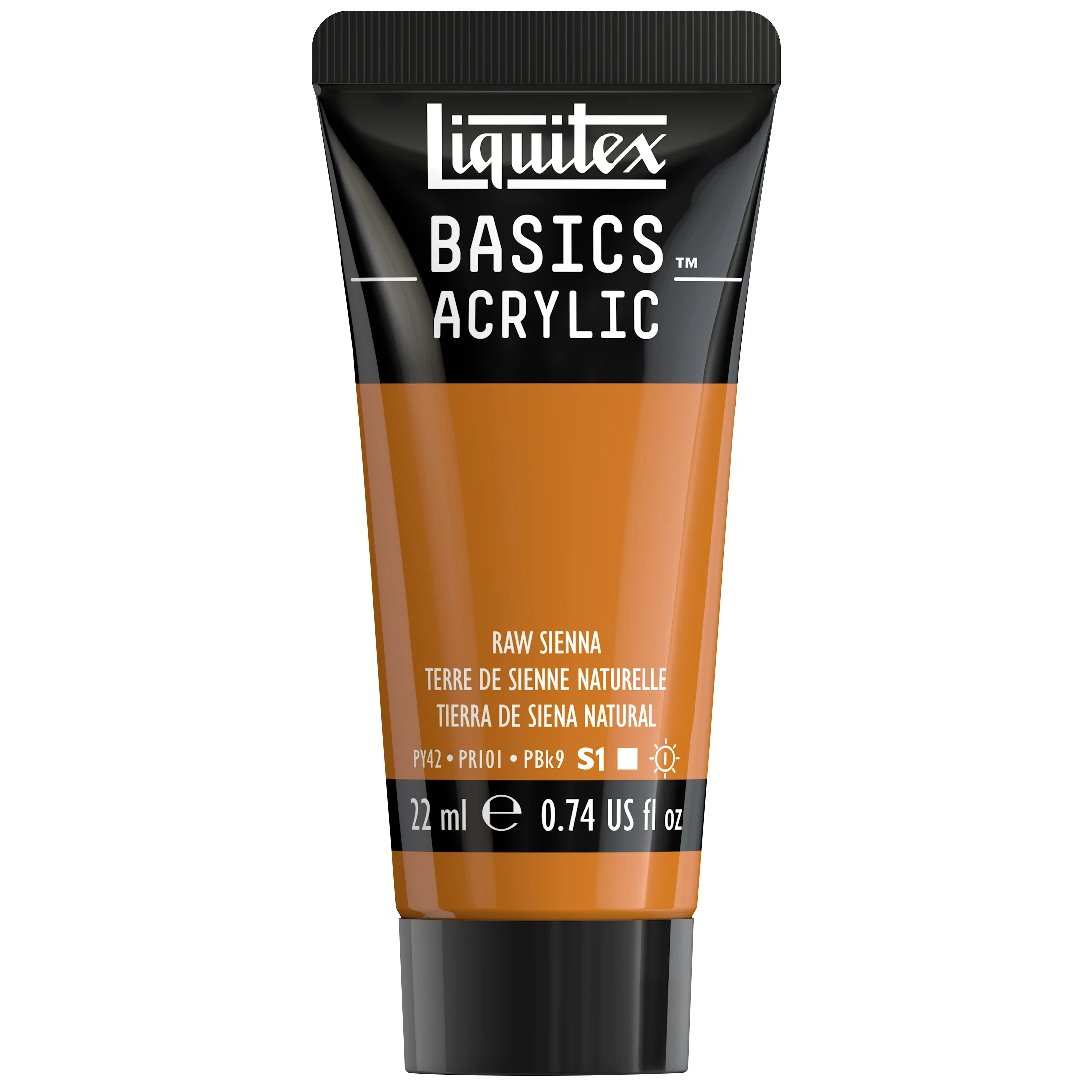 Basics Acrylic Color - Raw Sienna - Image 2