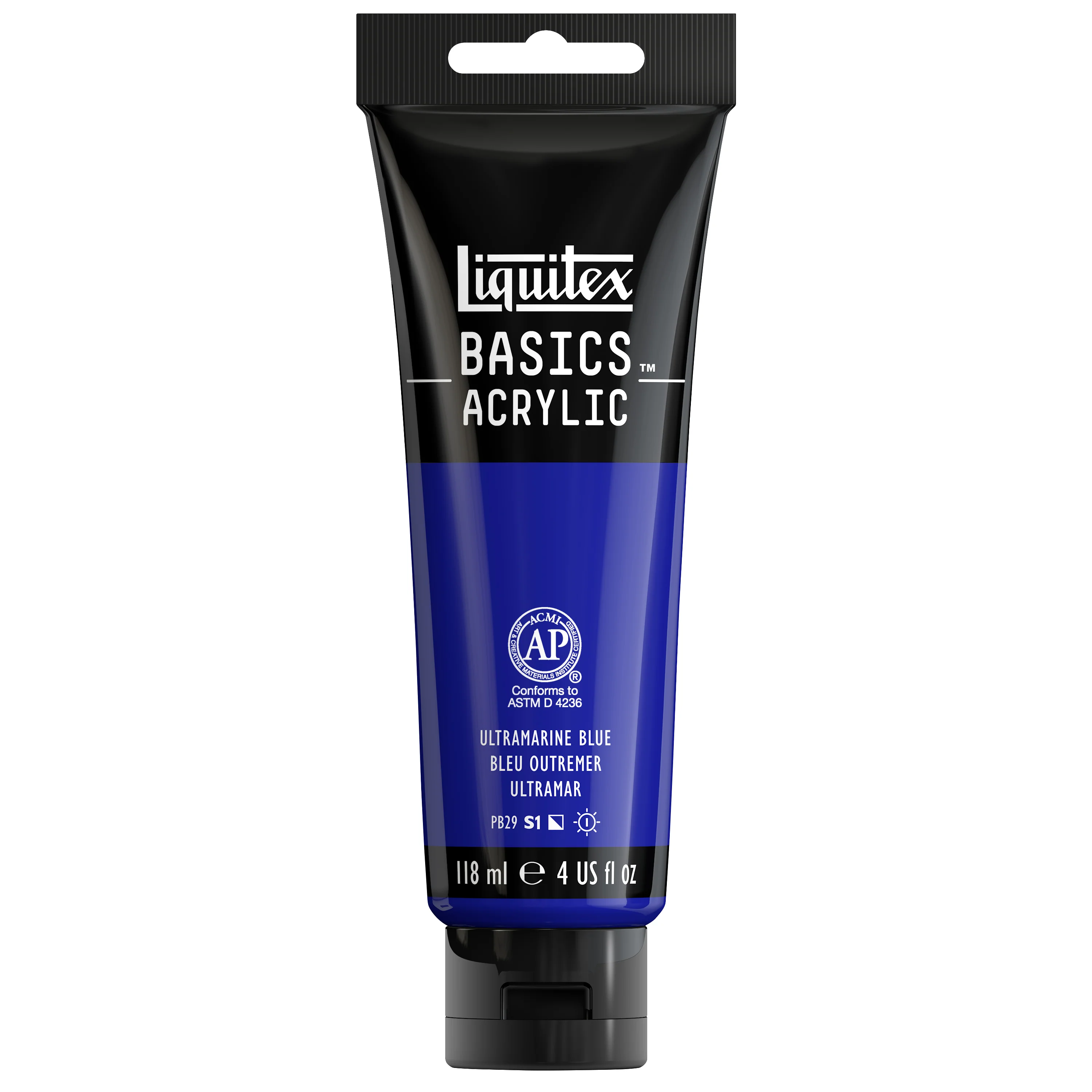Basics Acrylic Color - Ultramarine Blue - Image 3