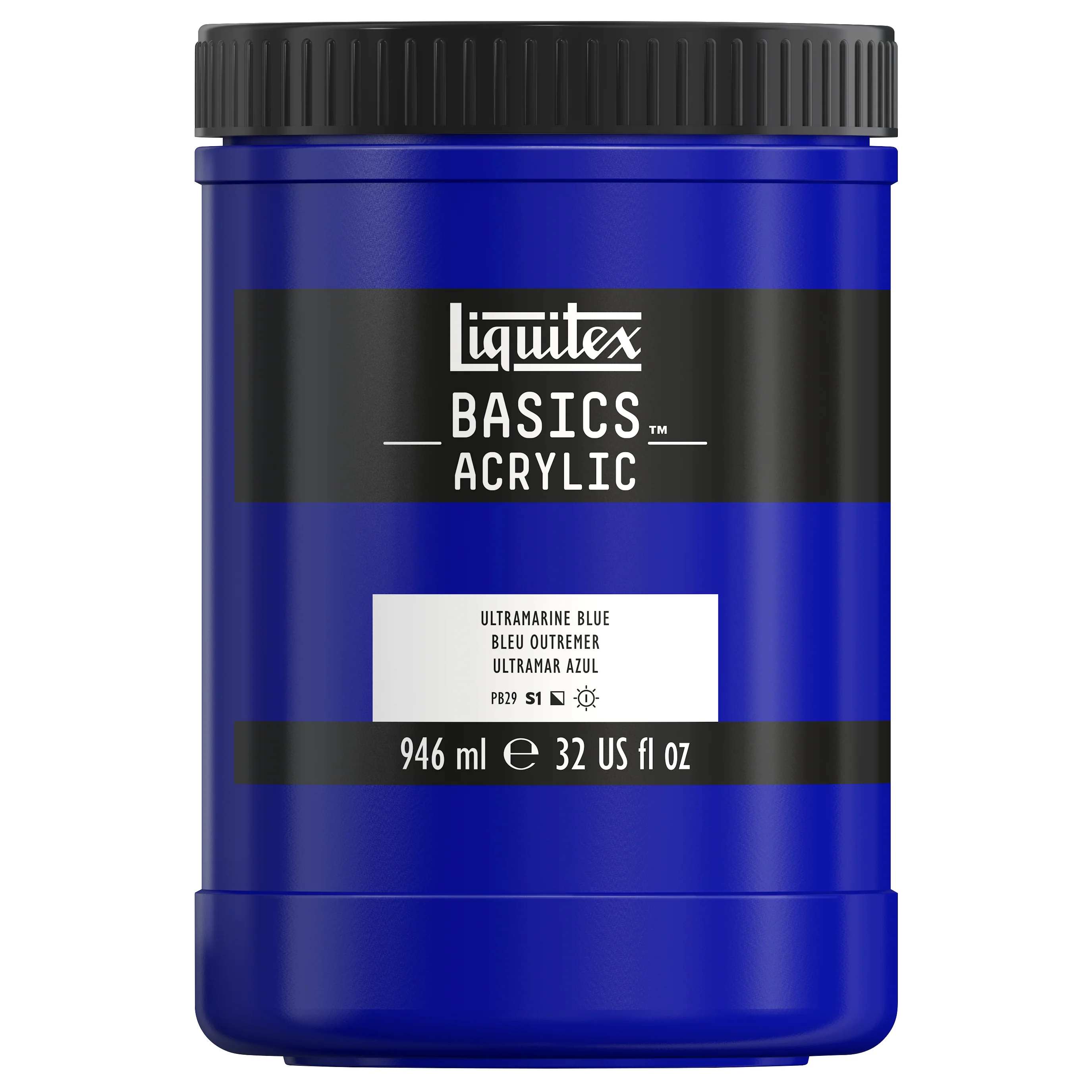 Basics Acrylic Color - Ultramarine Blue - Image 6