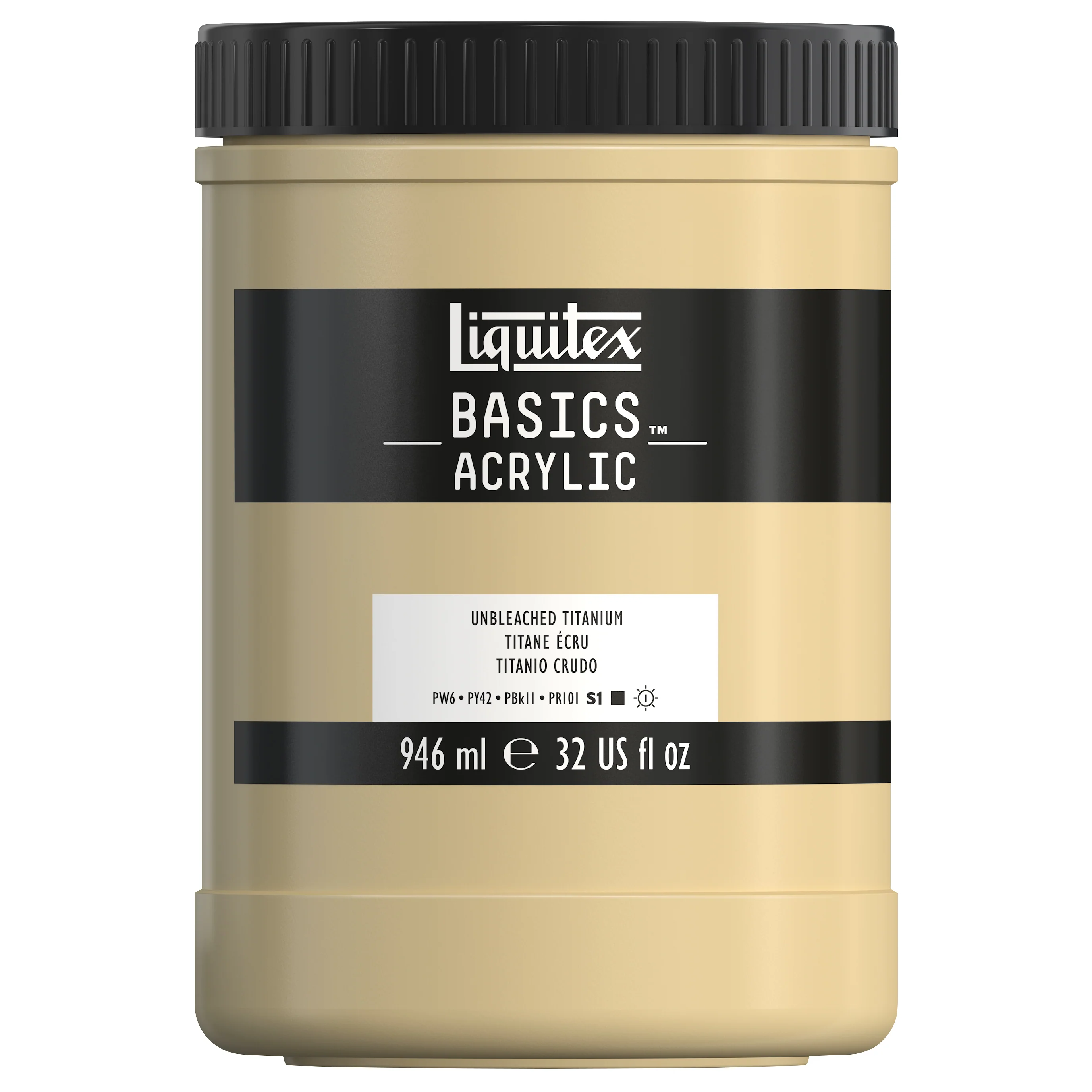 Basics Acrylic Color - Unbleached Titanium - Image 6