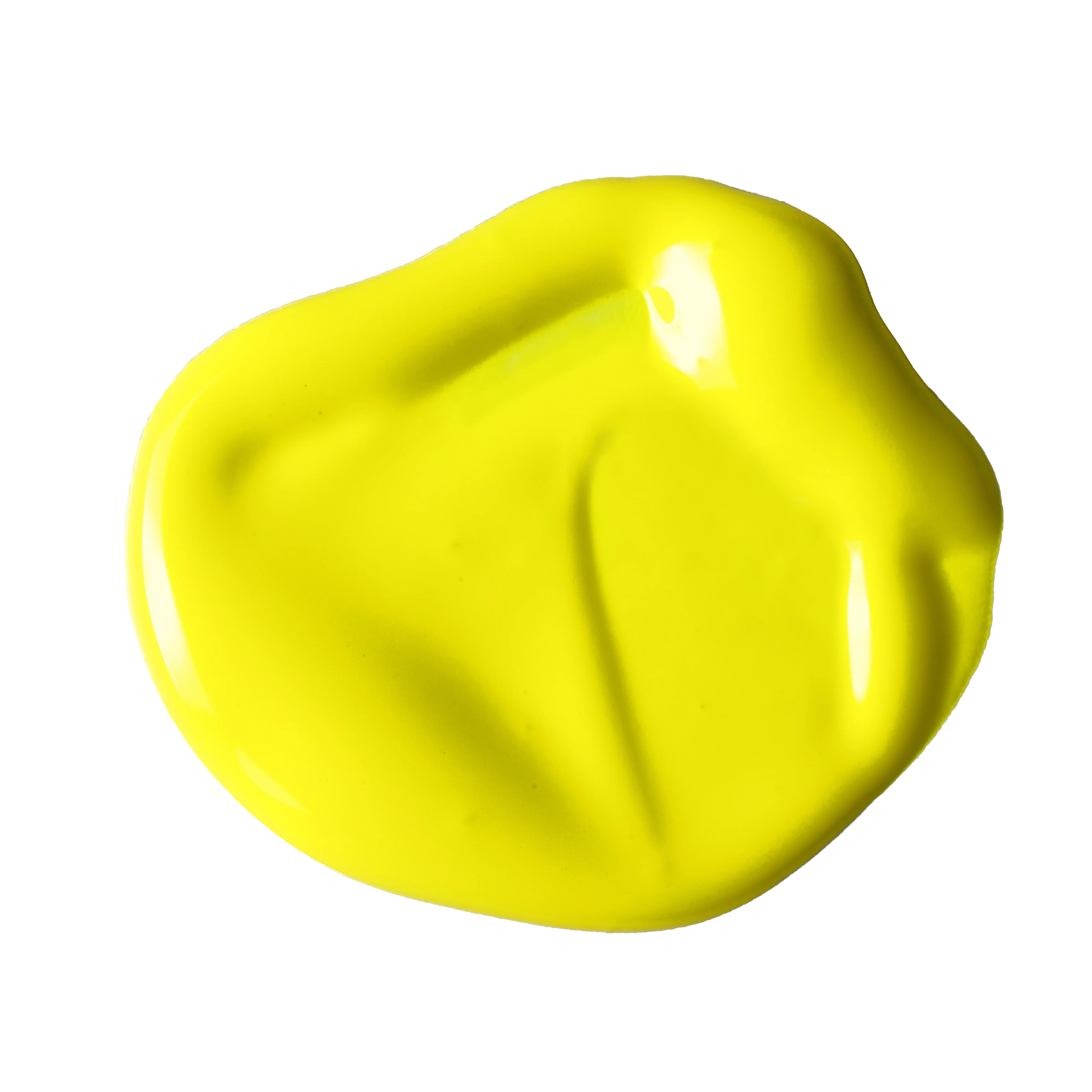 Basics Acrylic Fluid Color - Fluorescent Yellow