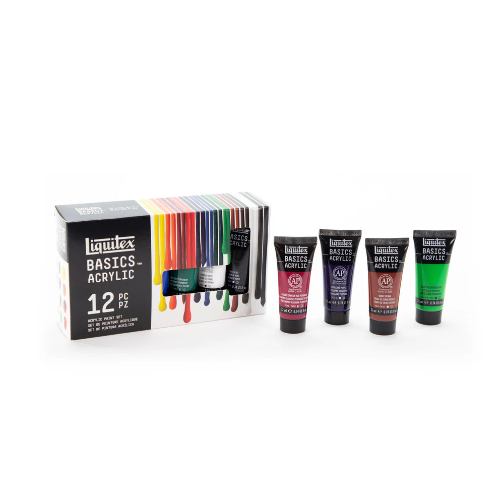 Basics Acrylic Set - 12x22ml - Image 3