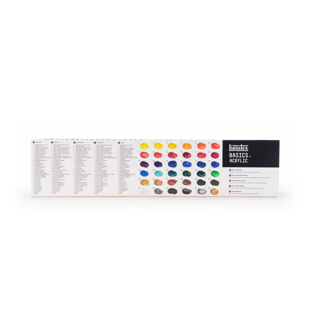 Basics Acrylic Set - 36x22ml - Image 8