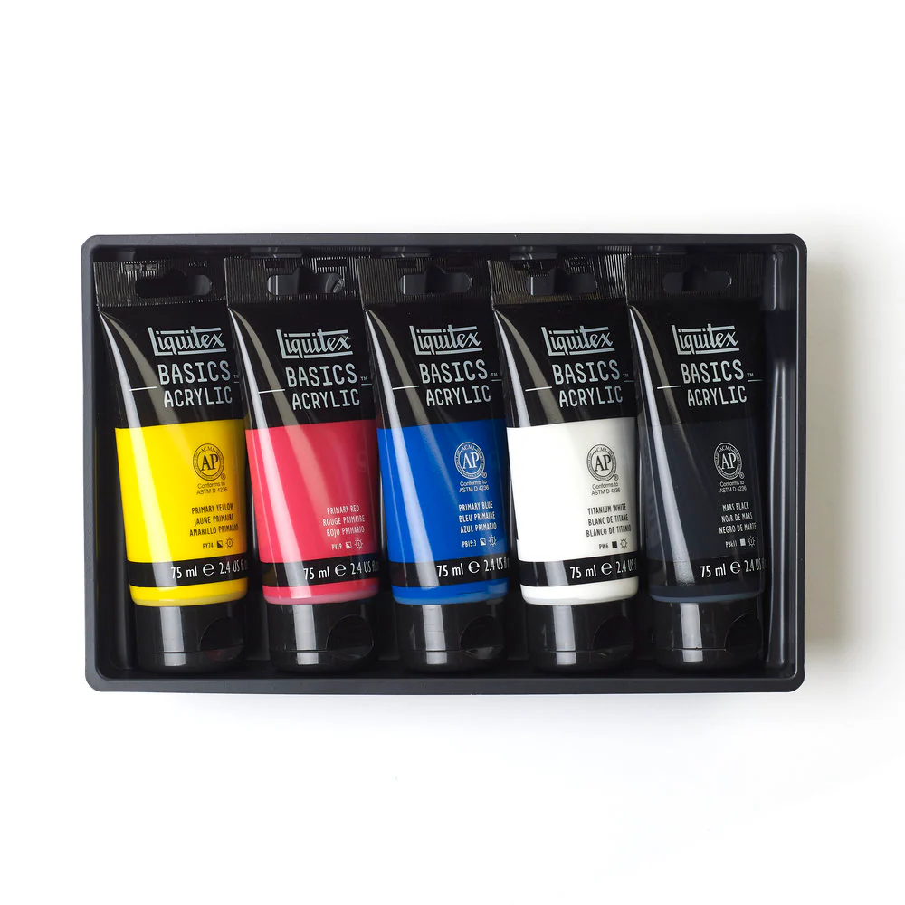 Basics Acrylic Set - 5x75ml - Image 3
