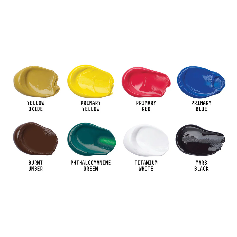 Basics Acrylic Set - 8x75ml - Image 2