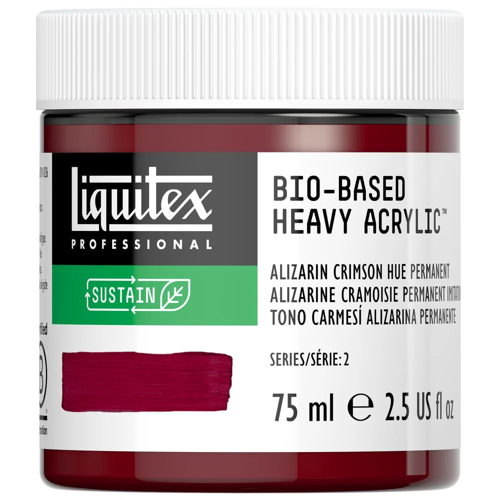 Bio-based Heavy Acrylic - Alizarin Crimson Hue Permanent - Universal - Image 2