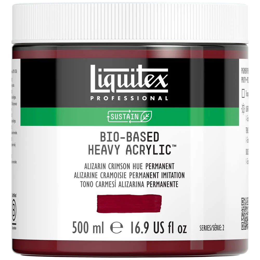 Bio-based Heavy Acrylic - Alizarin Crimson Hue Permanent - Universal - Image 3