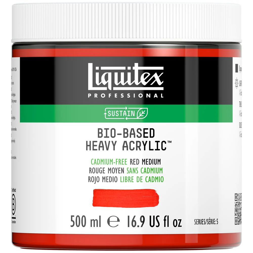 Bio-based Heavy Acrylic - Cadmium-Free Red Medium - Universal - Image 3