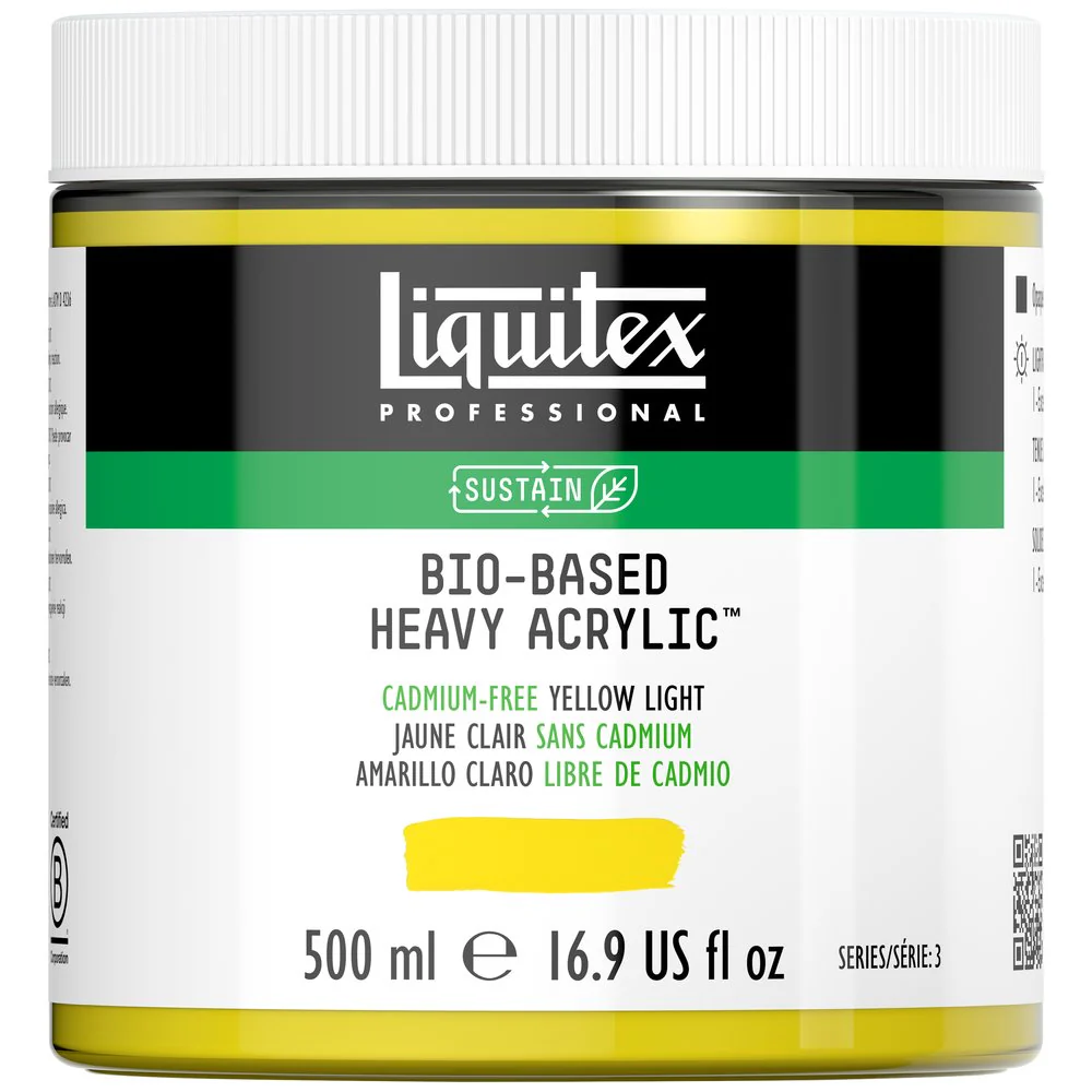 Bio-based Heavy Acrylic - Cadmium-Free Yellow Light - Universal - Image 3