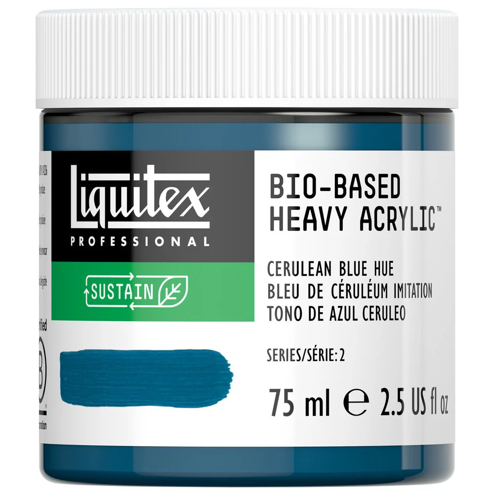 Bio-based Heavy Acrylic - Cerulean Blue Hue - Universal - Image 2