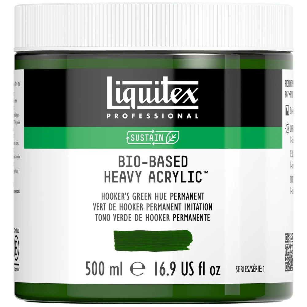 Bio-based Heavy Acrylic - Hooker’s Green Hue Permanent - Universal - Image 3