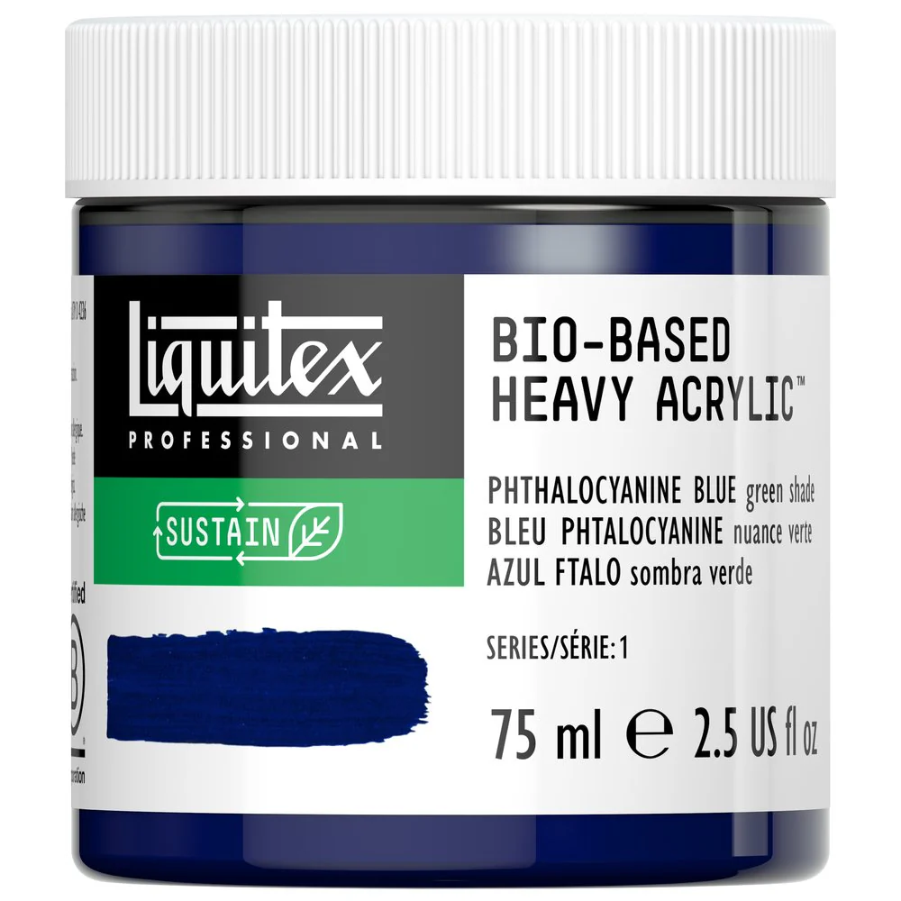 Bio-based Heavy Acrylic - Phthalocyanine Blue Green Shade - Universal - Image 2
