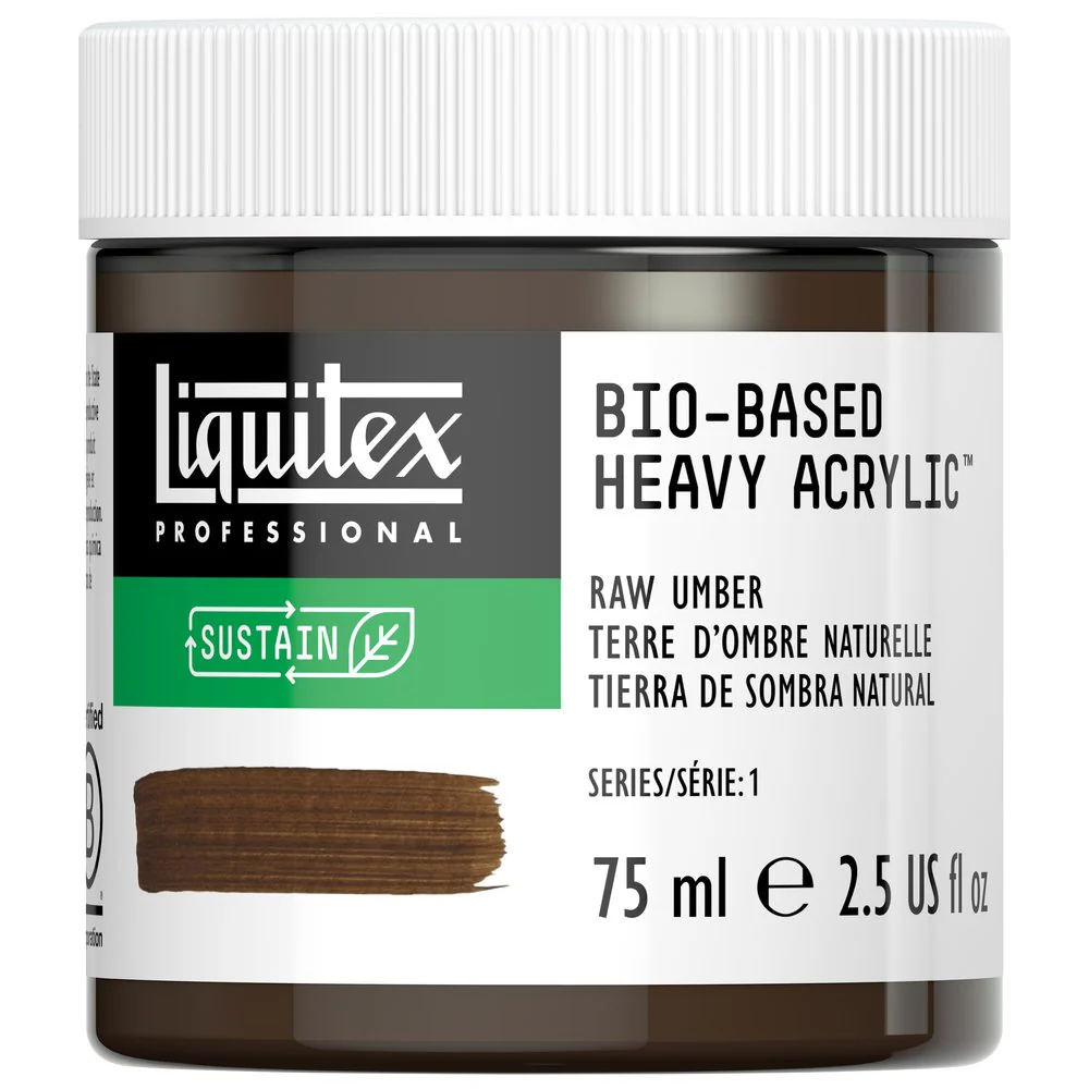 Bio-based Heavy Acrylic - Raw Umber - Image 2