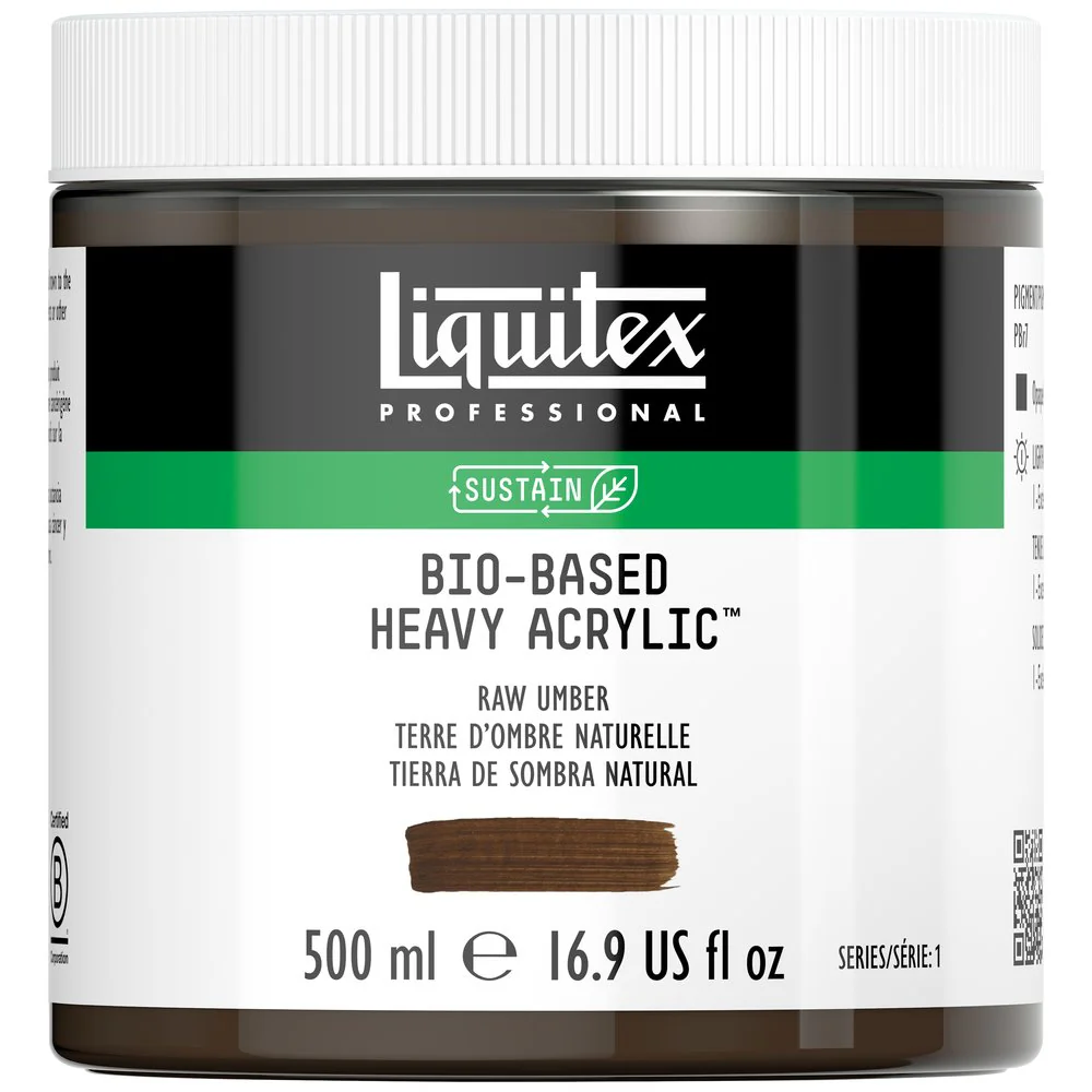 Bio-based Heavy Acrylic - Raw Umber - Image 3