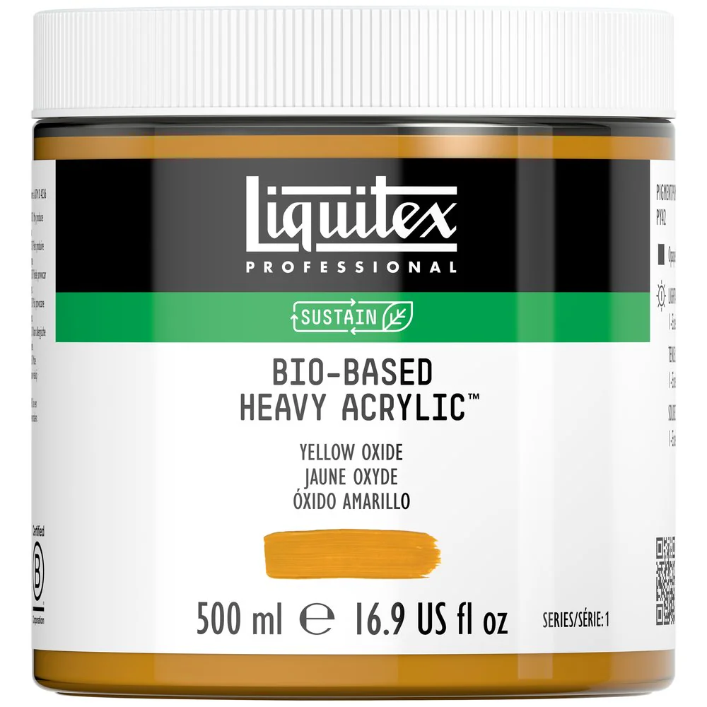 Bio-based Heavy Acrylic - Yellow Oxide - Universal - Image 3